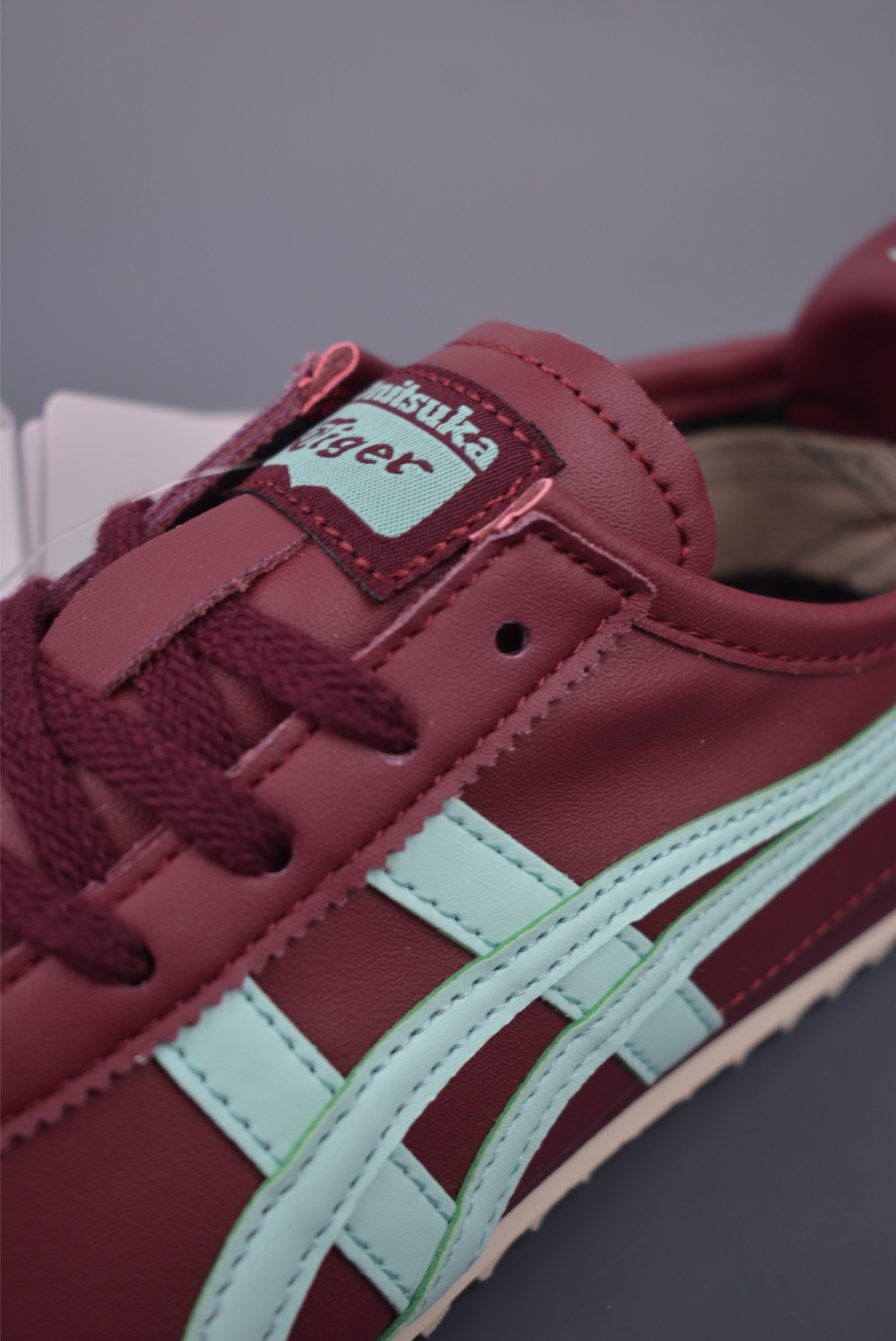 Onitsuka Tiger MEXICO 66 Burgundy/Mint Sneakers - Style & Comfort, Sizes 36-45 8 i1751231025958 2678 0 6