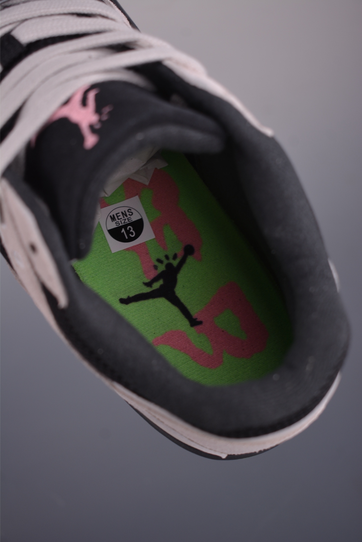 260 Travis Scott x Chase B x Jordan Jumpman Jack AJ4低帮 复刻麂皮黑灰绿 夜光底 IH7971-001