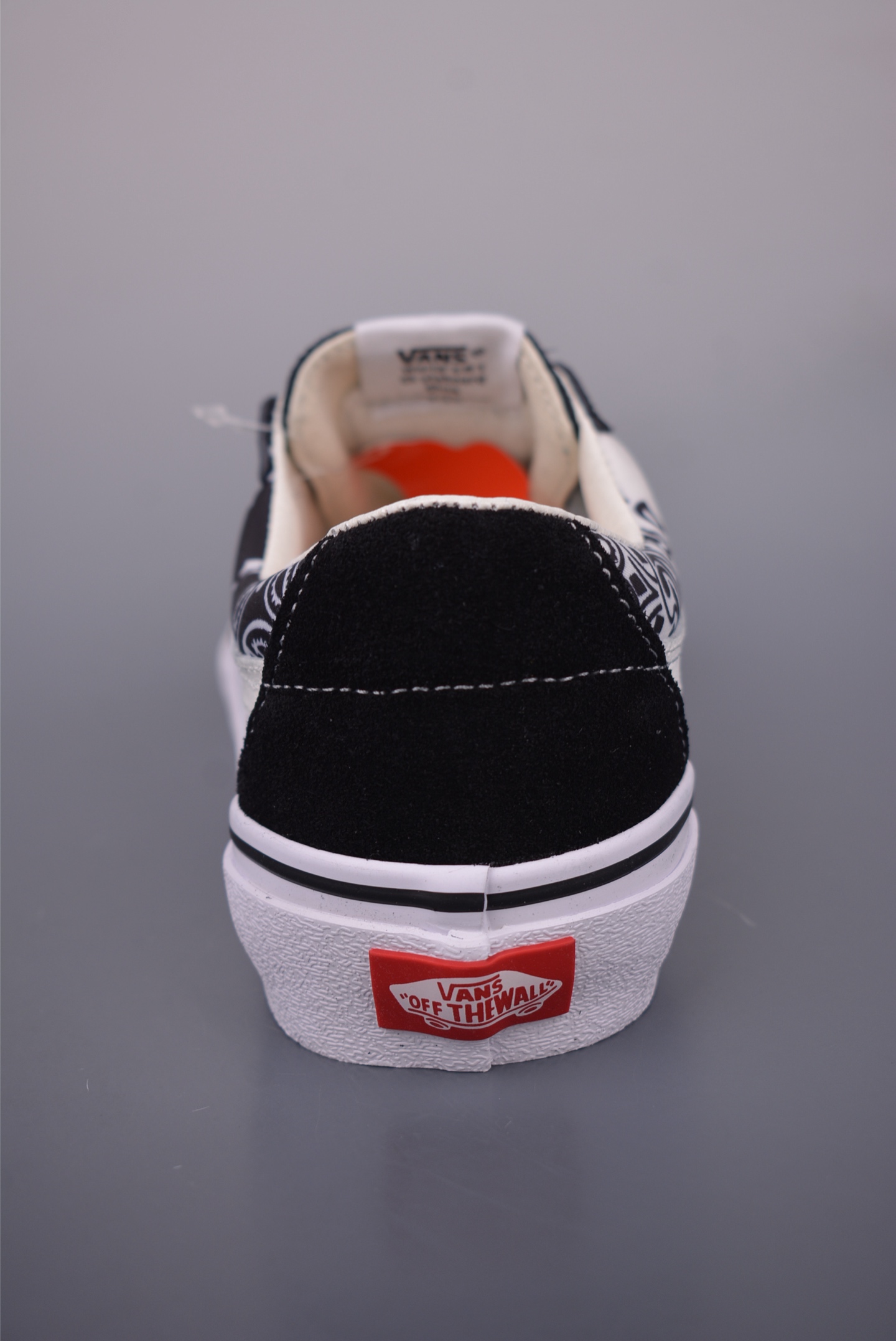Vans SK8-Low Black White Paisley Canvas Sneakers Low Top Skate Shoes 5 i1751317318545 9900 0 3