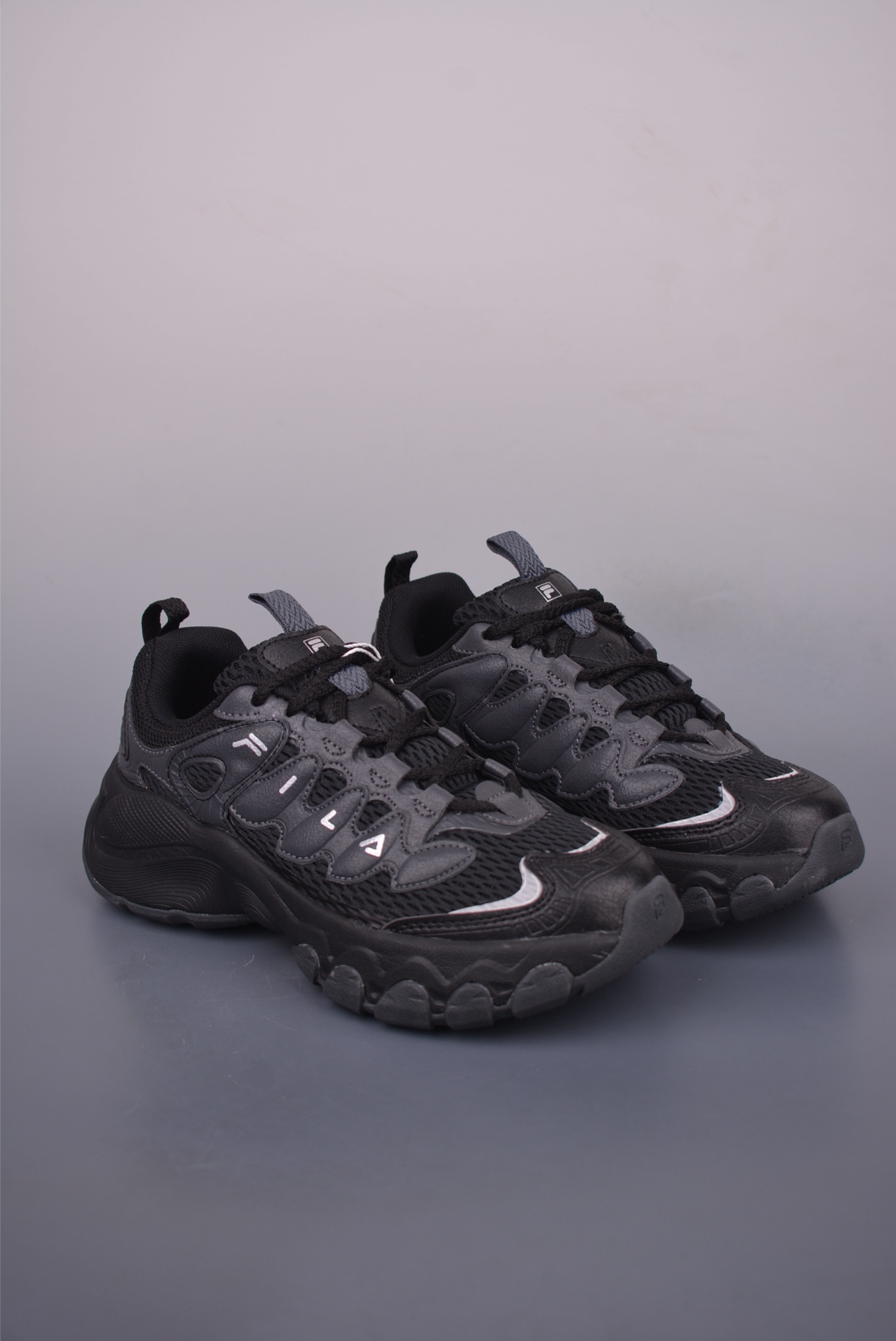 Fila Fusion Men's Black Fashion Trend Sneakers, Stylish and Comfortable 1 i1751317421271 5220 0 0