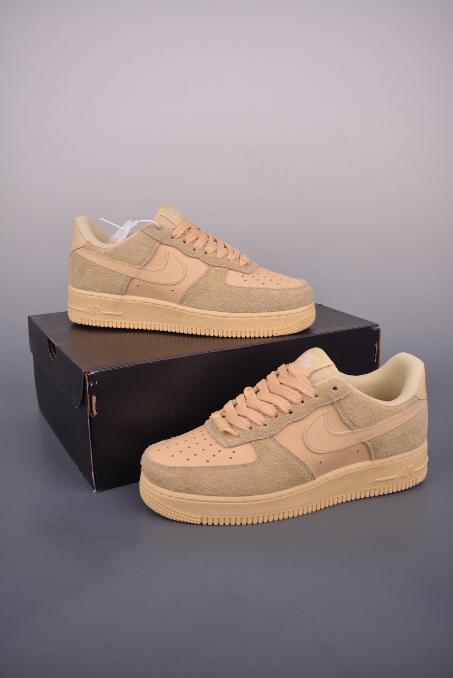 Nike Air Force 1 Low Beige Suede Honeycomb Cushioning Authentic Design 5 i1751317539067 1888 0 4
