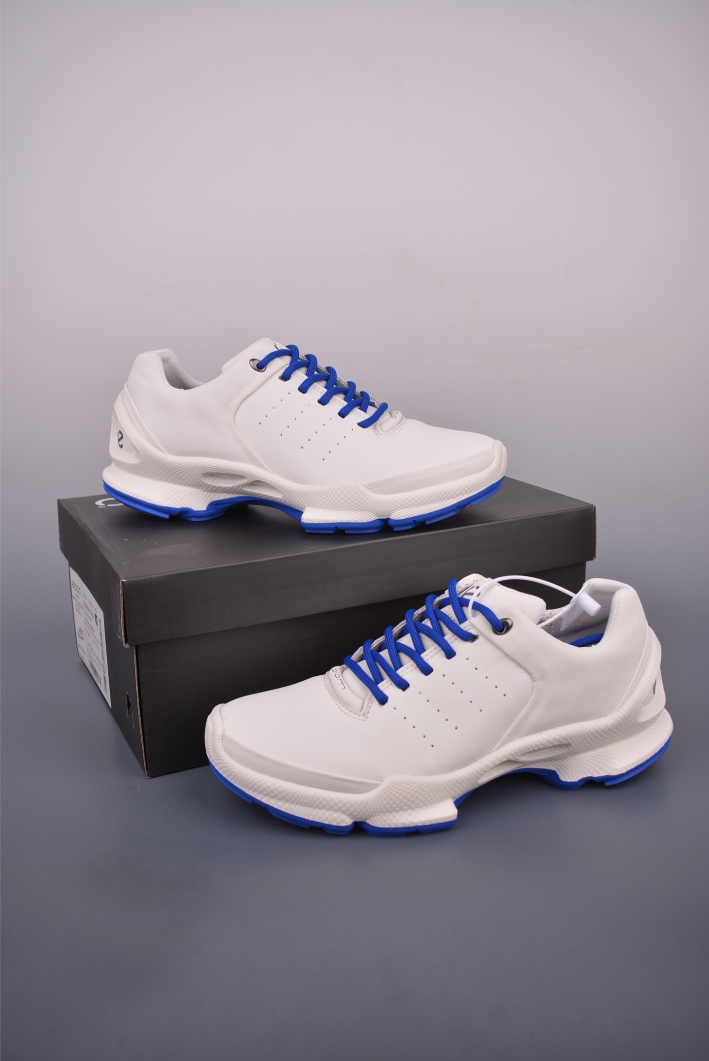 Ecco Biom White Leather Athletic Sneakers Walking Shoes for Men Size 39-44 6 i1751322726154 443 0 4