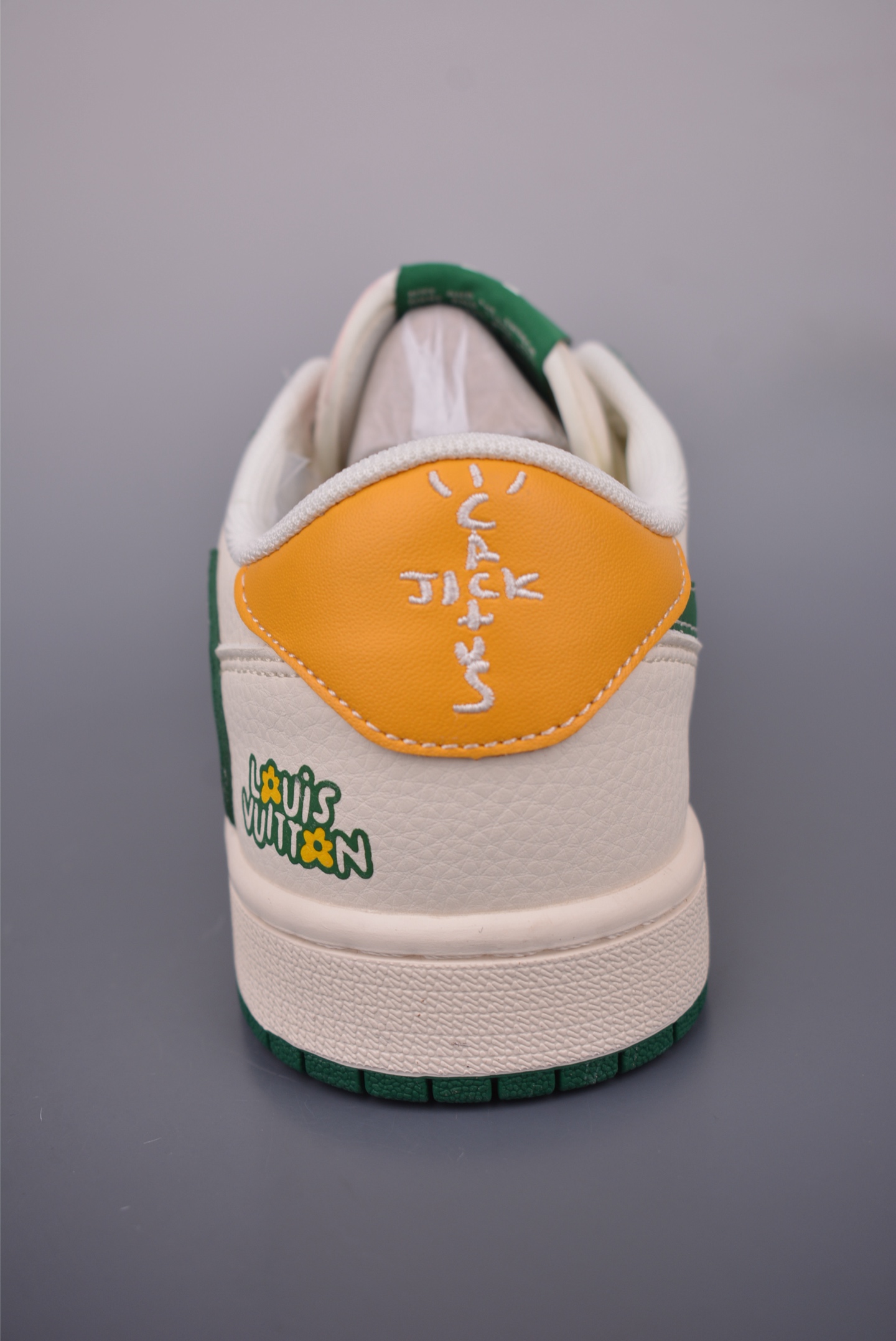 Louis Vuitton Air Jordan 1 Low Green/White Sneakers - Limited Edition Collab 5 i1751324526292 4668 0 3