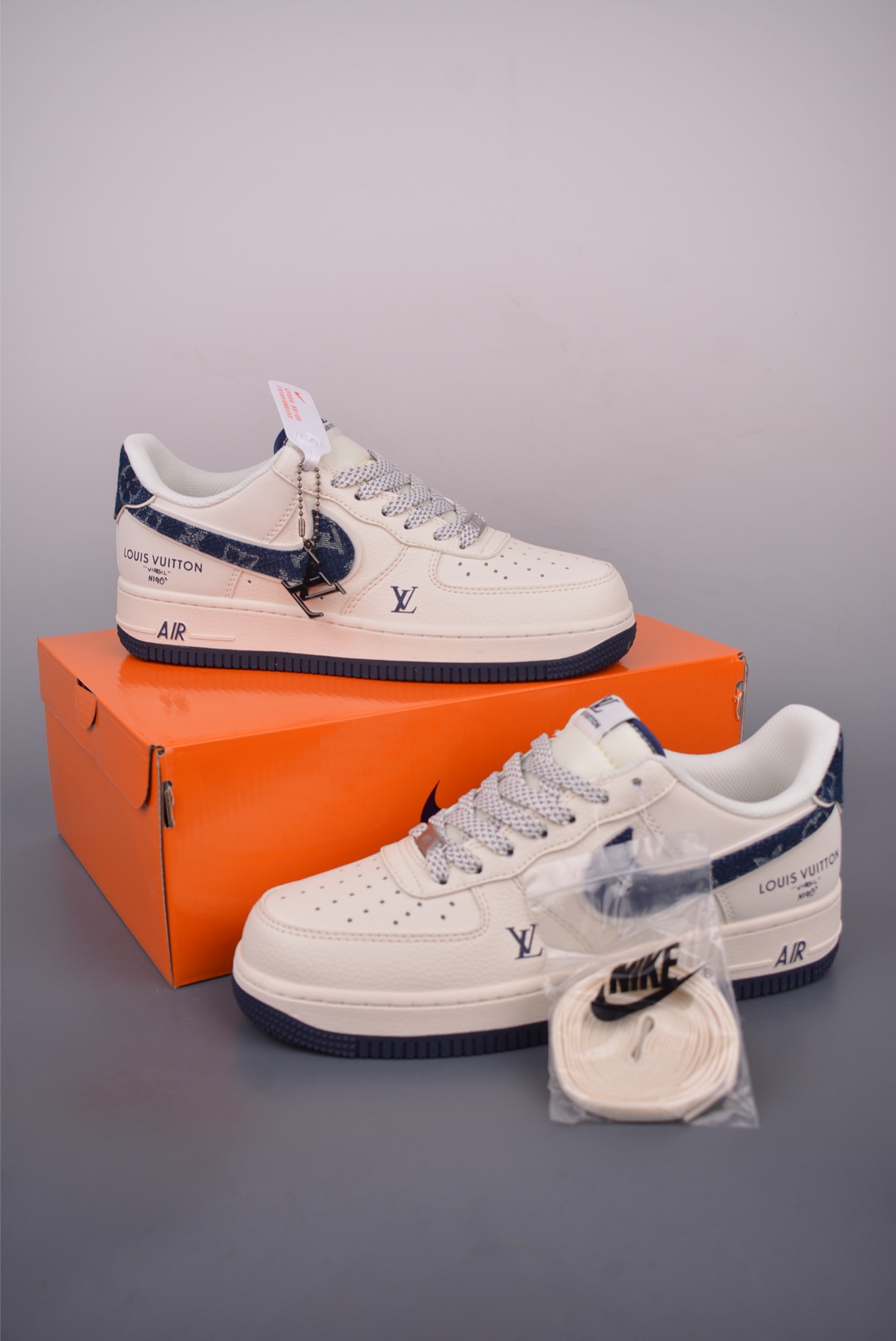 Nike Air Force 1 Low Louis Vuitton Collab - Premium Edition Unisex Sneakers 5 i1751396896833 9692 0 4