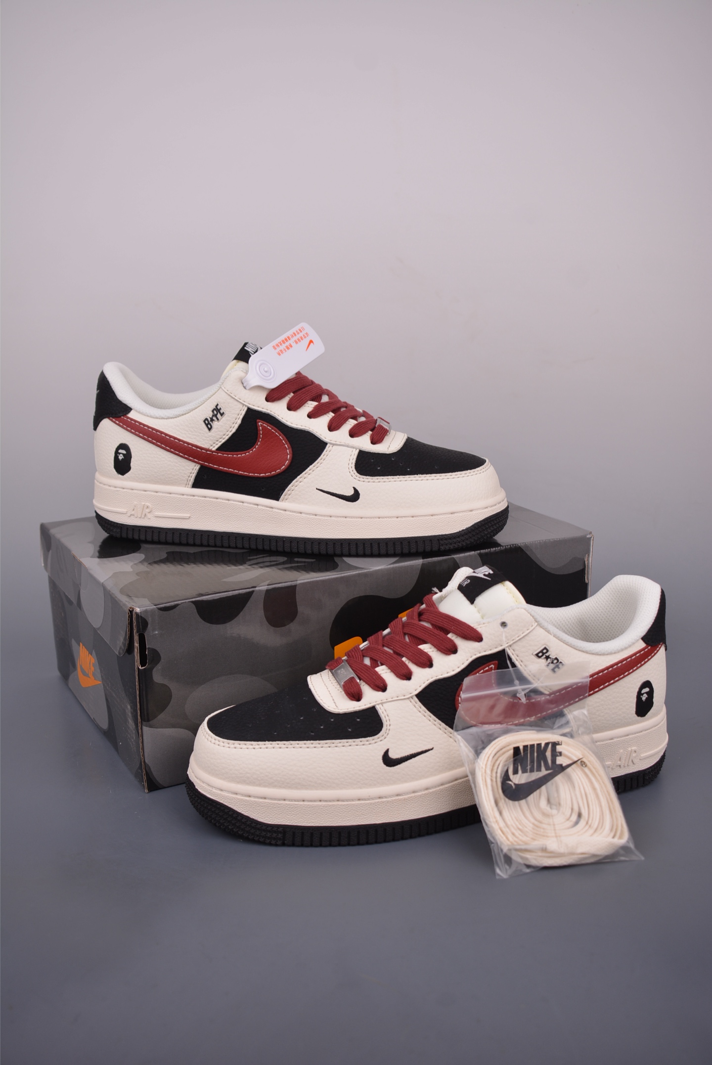 Nike Air Force 1 Low BAPE Collab: Premium Comfort and Style 5 i1751397416807 6959 0 4