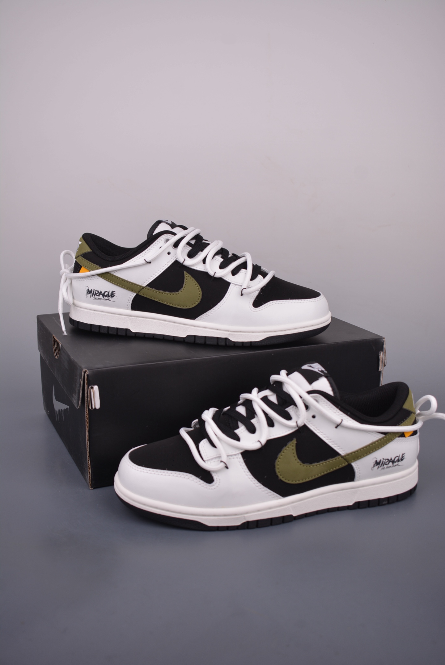 Nike SB Dunk Low 'Just Do It' Black & White Sneakers - Limited Edition 6 i1751398358303 5572 0 4