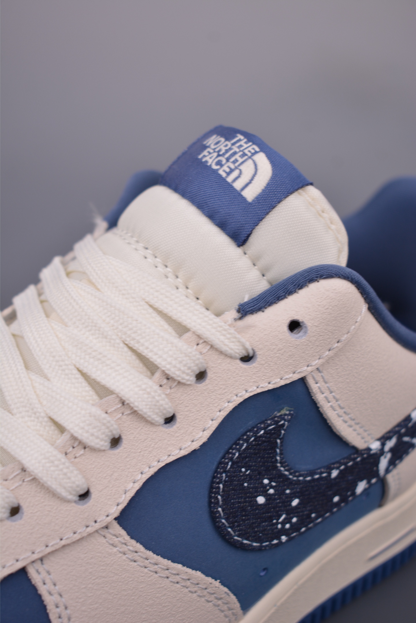 Nike Air Force 1 Low The North Face Sneakers - Blue and White - Size 36-45 8 i1751494604185 6637 0 6