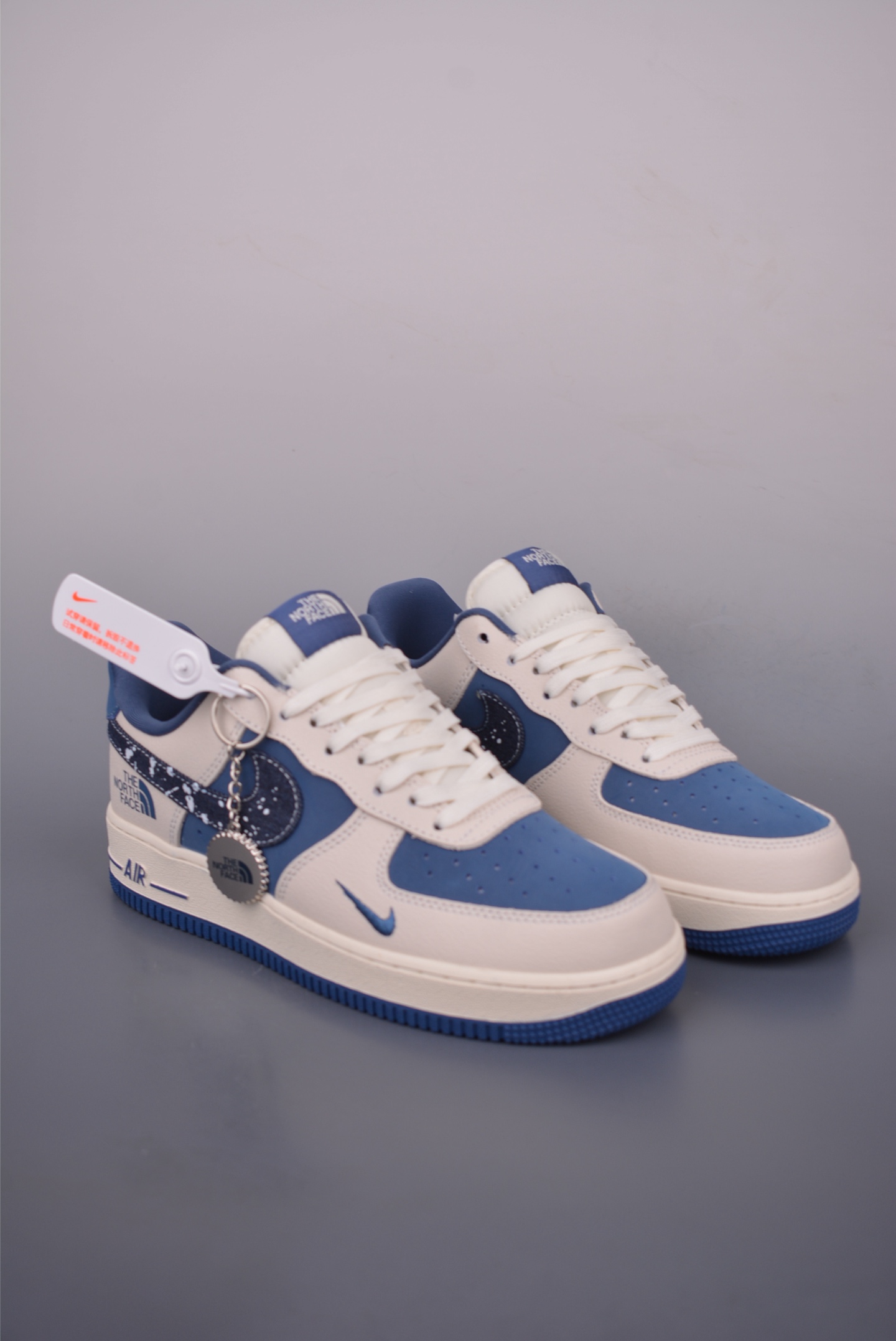 Nike Air Force 1 Low The North Face Sneakers - Blue and White - Size 36-45 2 i1751494604203 7430 0 0