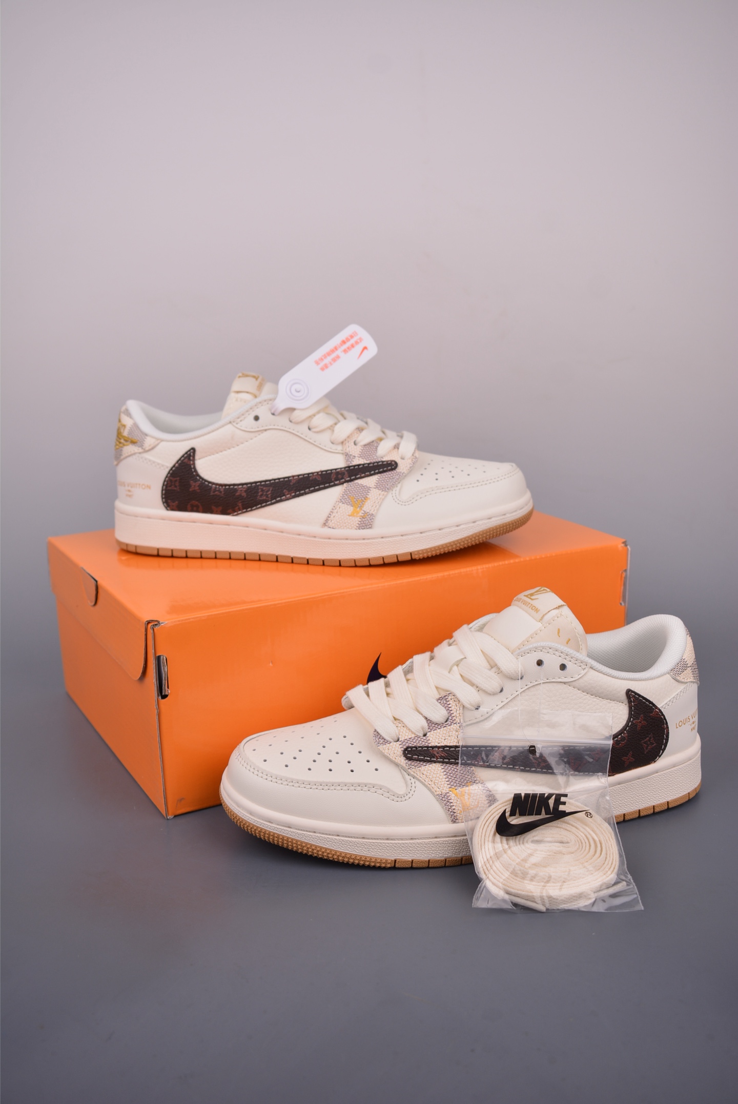 Fragment x Travis Scott x Louis Vuitton Air Jordan 1 Low Sneakers 6 i1751496210058 6580 0 4
