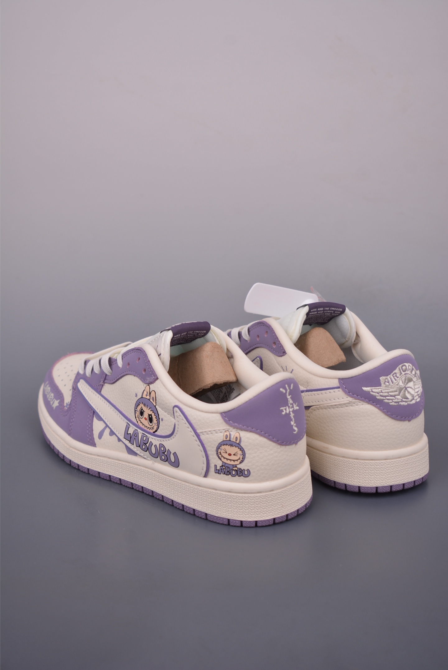 260 Fragment x Travis Scott x LUBUBU Air Jordan 1 Low 三方联名倒钩 XB1979-010