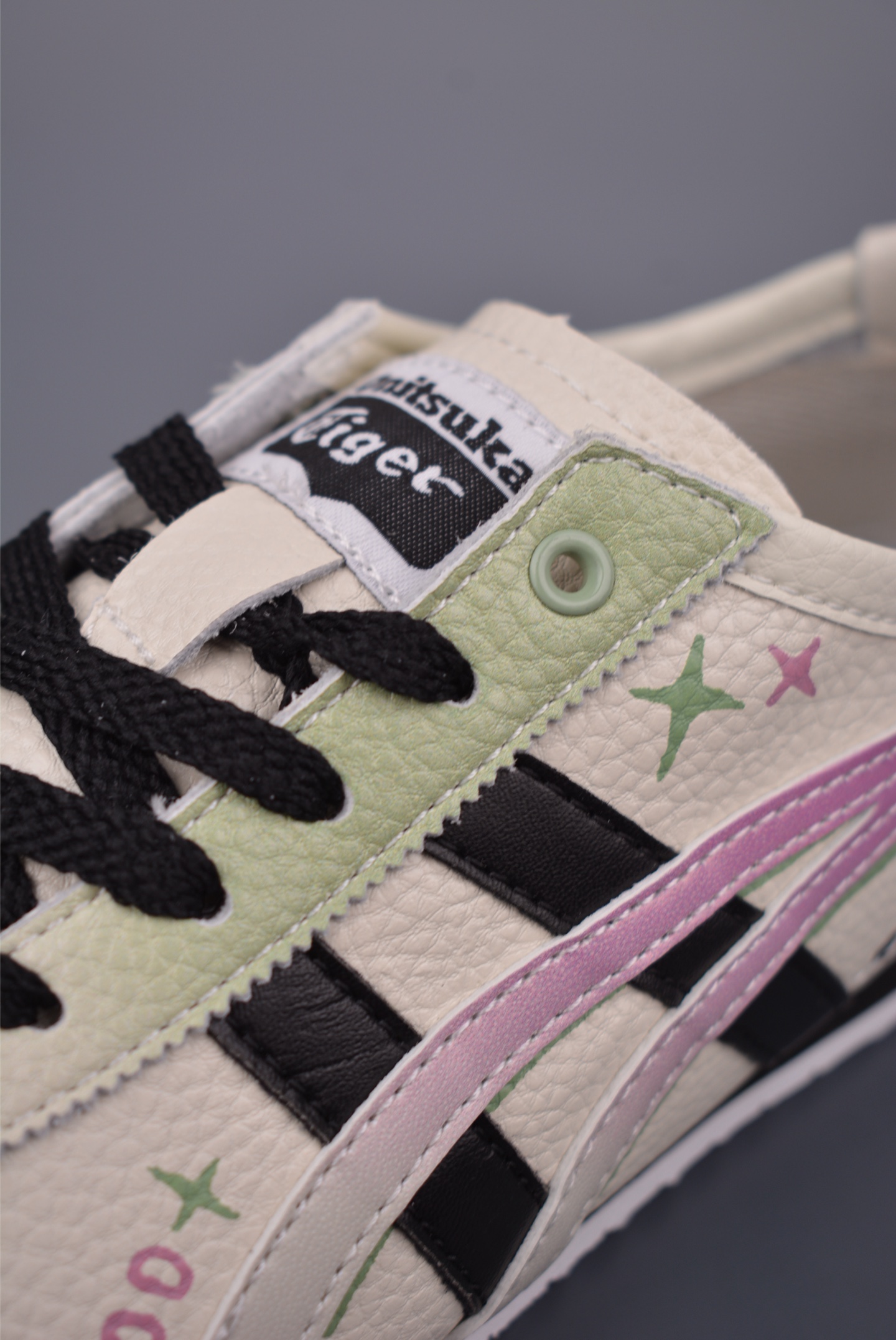 Onitsuka Tiger MEXICO 66 Cream Black Pink Women's Shoes - Size 36-40 7 i1751581686647 9827 0 6