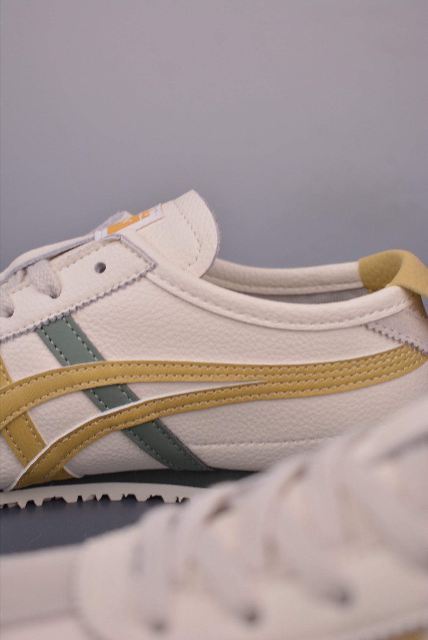 Onitsuka Tiger MEXICO 66 Cream/Gold Leather Sneakers - Authentic Quality 8 i1751581876359 4441 0 7