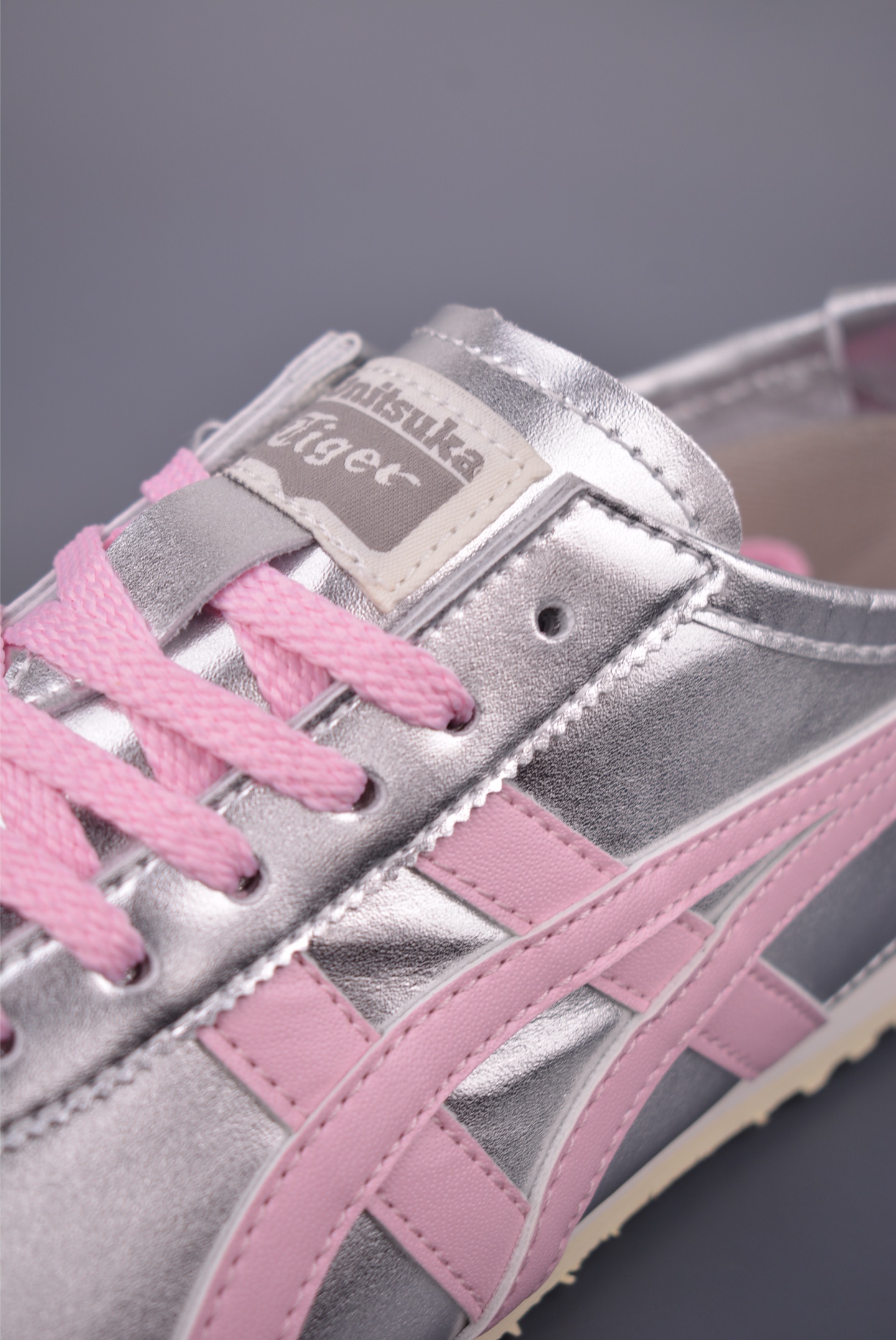 Onitsuka Tiger MEXICO 66 Silver & Pink Accents - Stylish Comfort Shoes 7 i1751581922396 8655 0 6