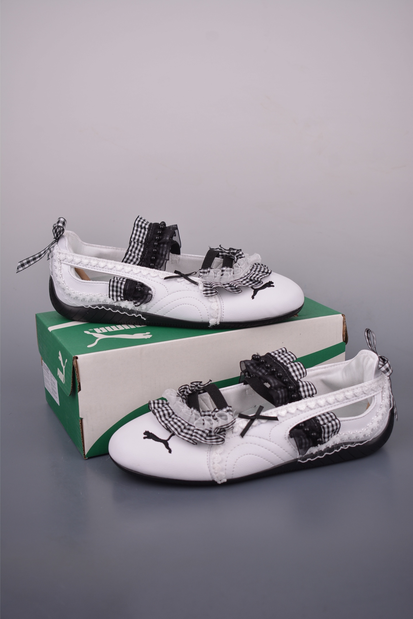 PUMA Speedcat Ballet SD Wns - Retro Flat Shoes with Gingham Accents 5 i1751582762169 5660 0 4