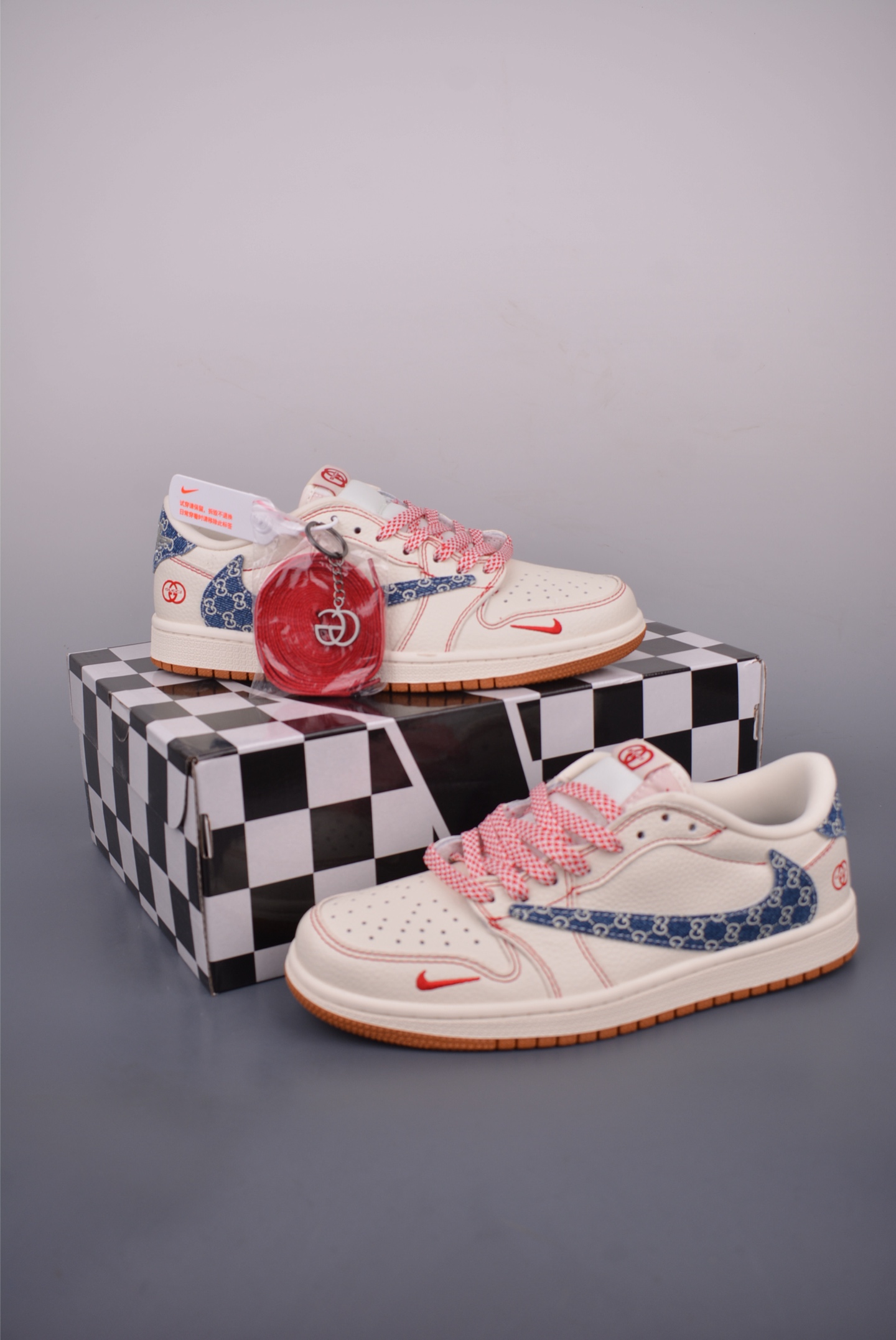 Fragment x Travis Scott x Gucci Air Jordan 1 Low Sneakers Size 36-45 5 i1751583809832 6421 0 4