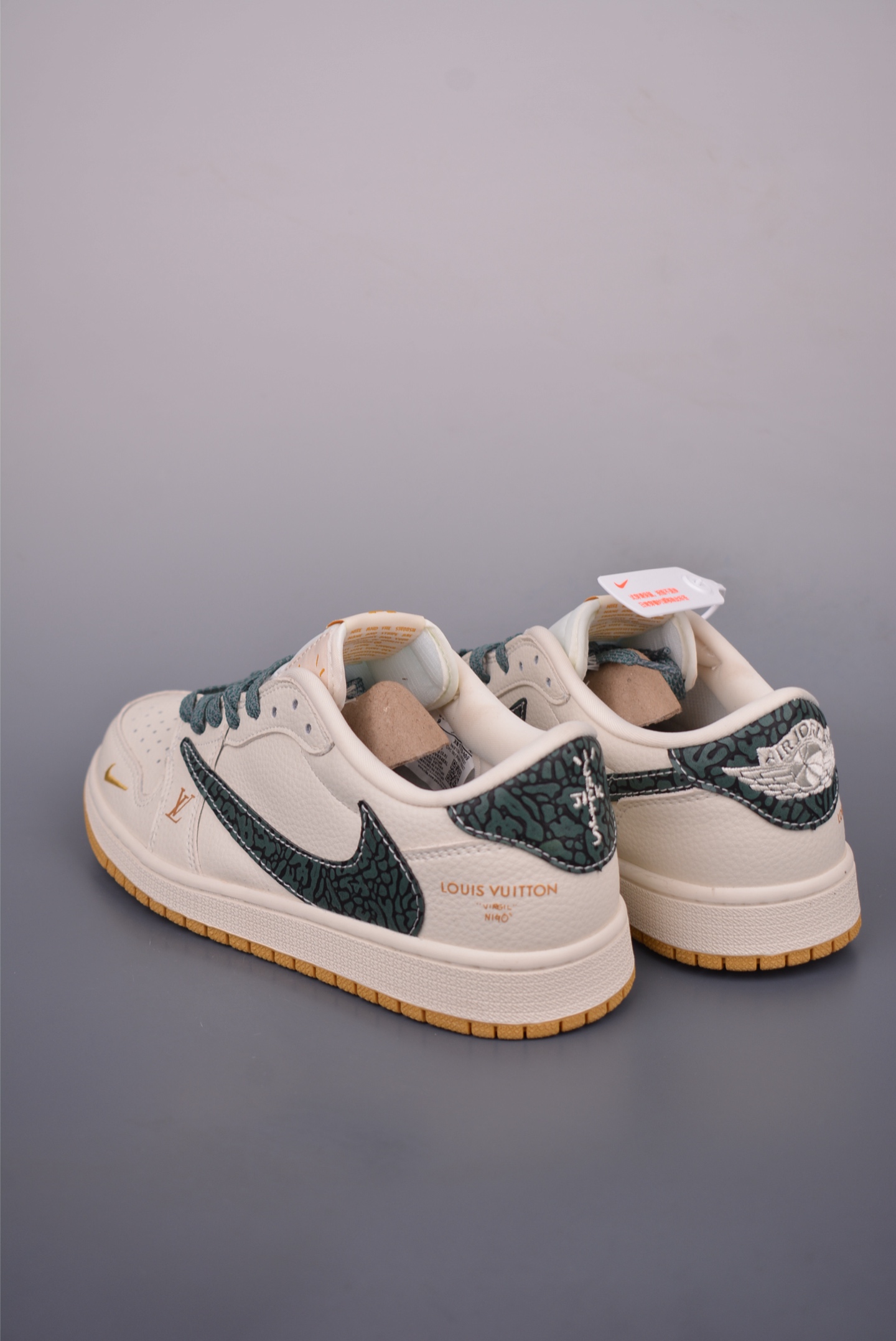 Louis Vuitton x Travis Scott Air Jordan 1 Low Collab Sneakers 3 i1751584001192 440 0 1