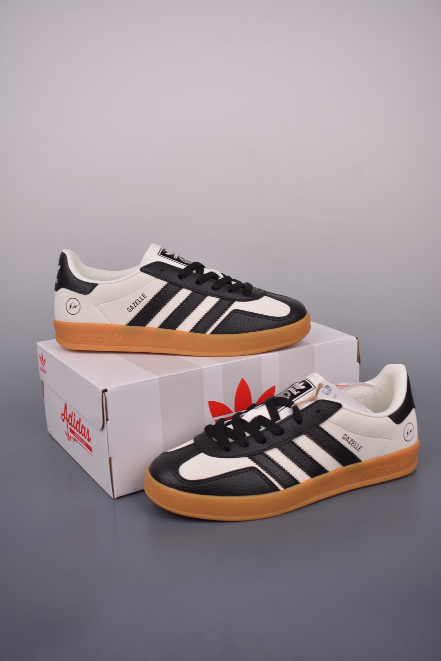 Adidas Gazelle OG Black White Gum Sole Retro Unisex Sneakers Shoes 5 i1751584114818 2238 0 4
