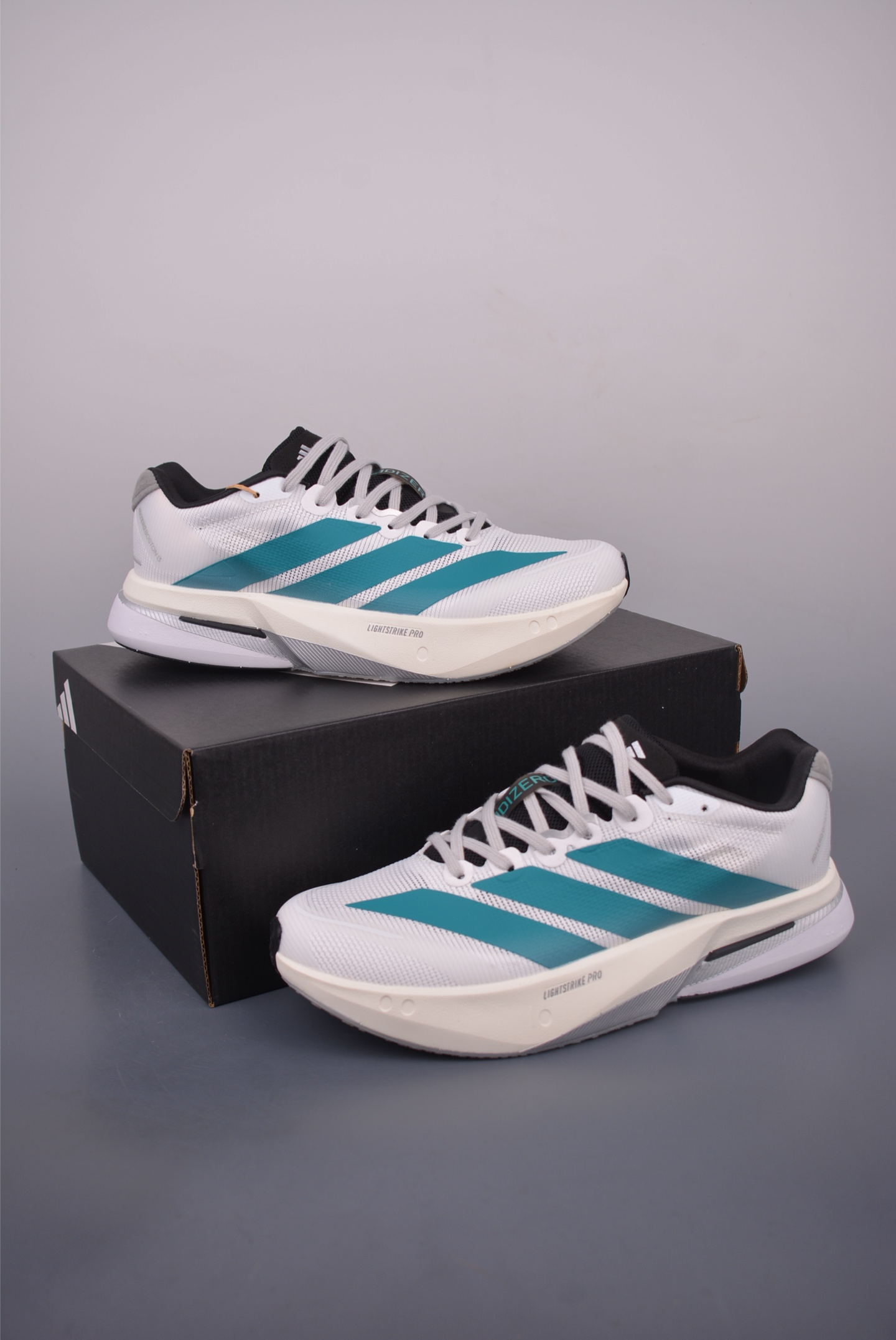 190 Adidas Adizero BOSSTN 13 全掌碳板 阿迪超轻透气缓震跑鞋 JR4791