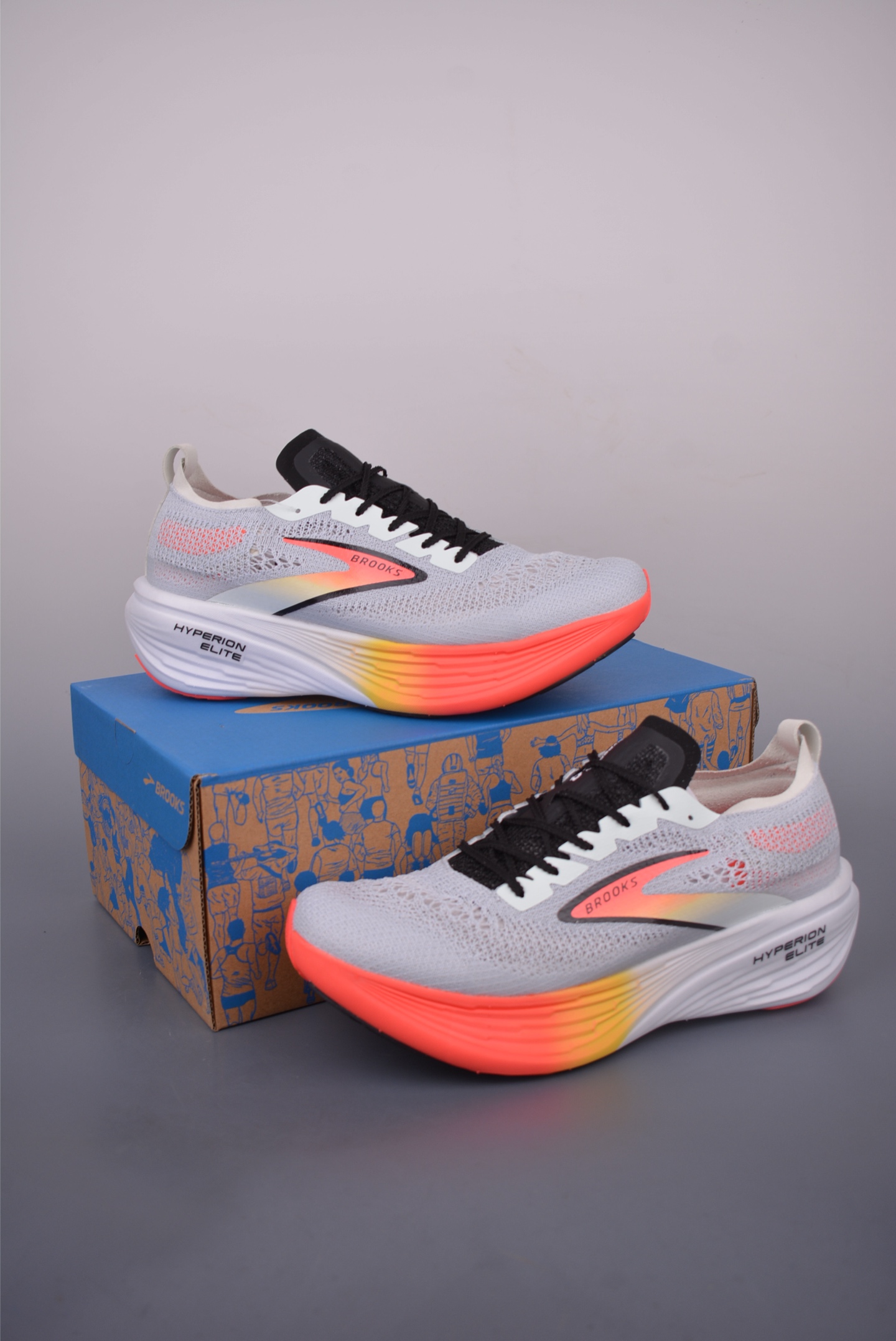 190 Brooks 布鲁克斯 Hyperion Elite 4 超弹轻盈跑步鞋 100046