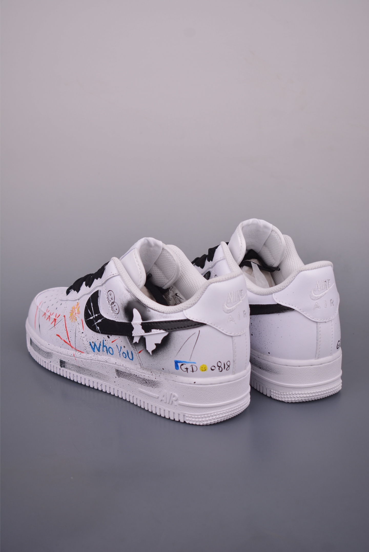 260 Nike Air Force 1 Low 涂鸦 CW2288-111
