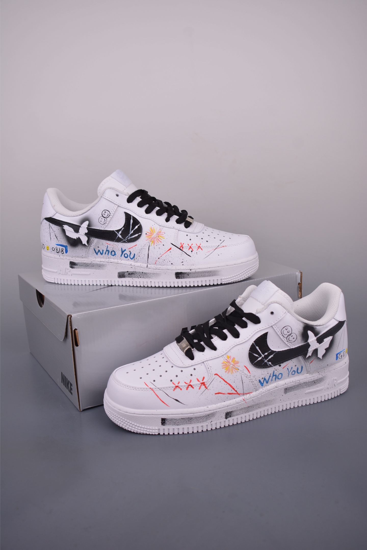 260 Nike Air Force 1 Low 涂鸦 CW2288-111