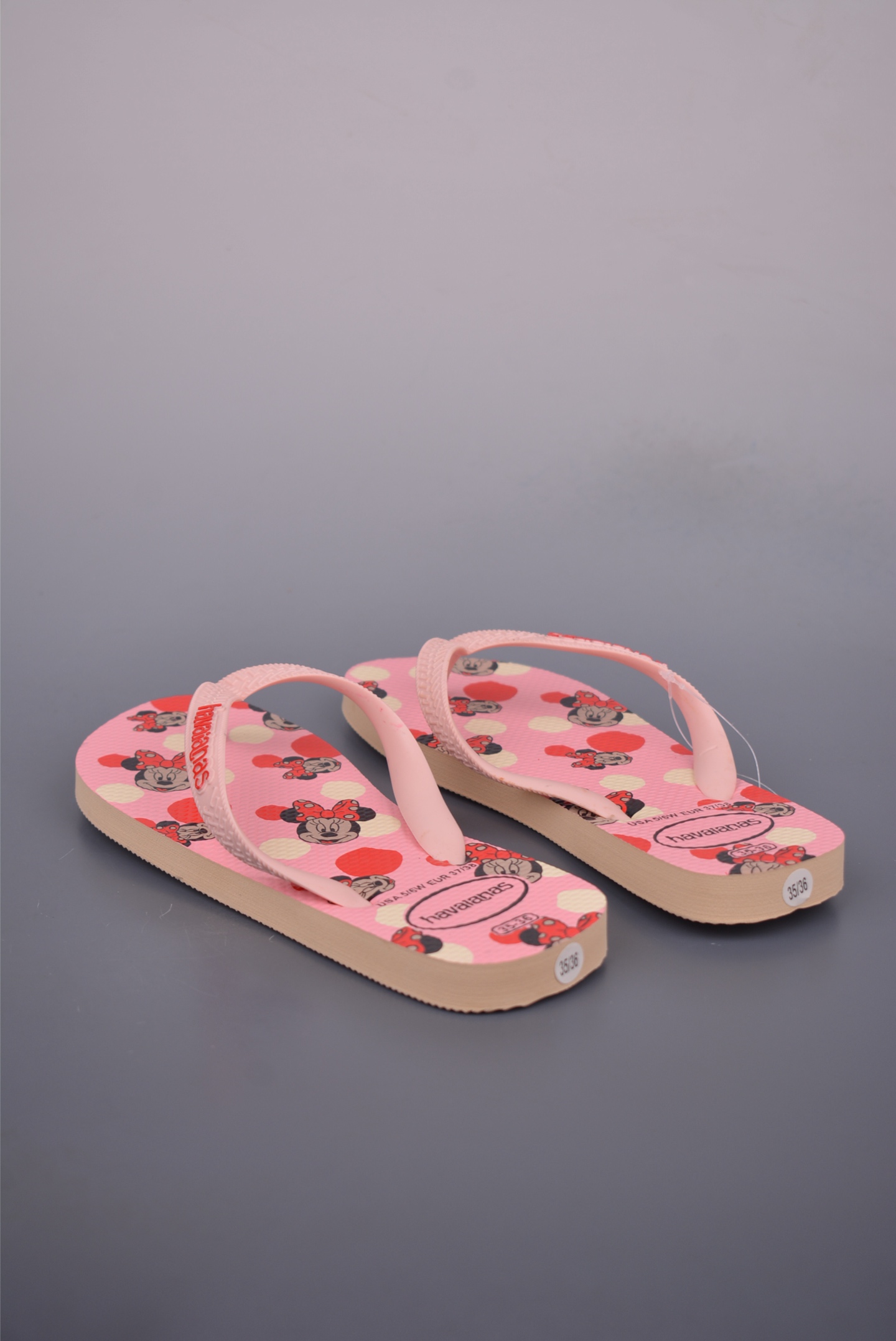 Havaianas Women's Flip Flops - Pink Mickey Mouse Print - Sizes 35-40 3 i1751668896698 4342 0 1