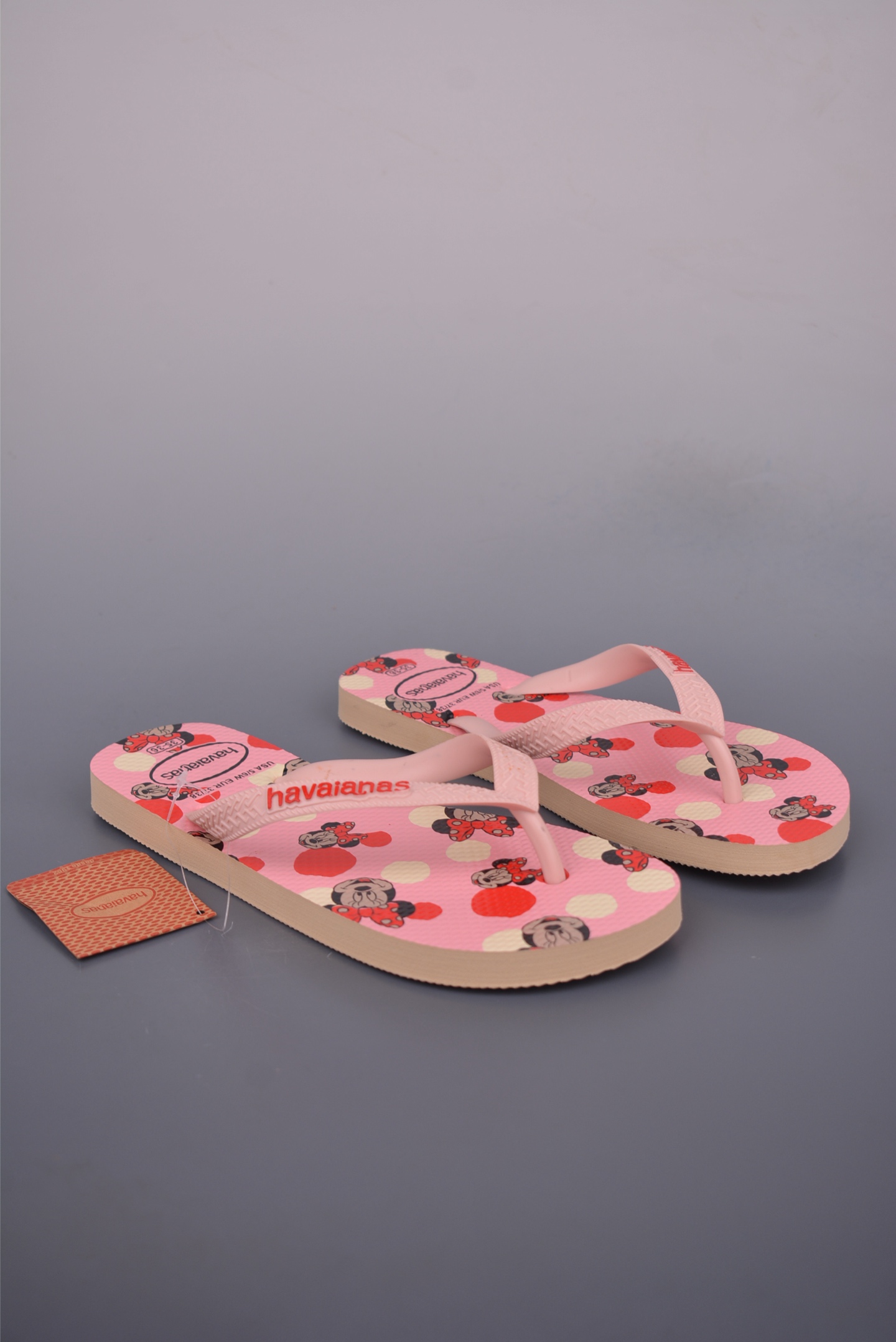 Havaianas Women's Flip Flops - Pink Mickey Mouse Print - Sizes 35-40 2 i1751668896774 7818 0 0
