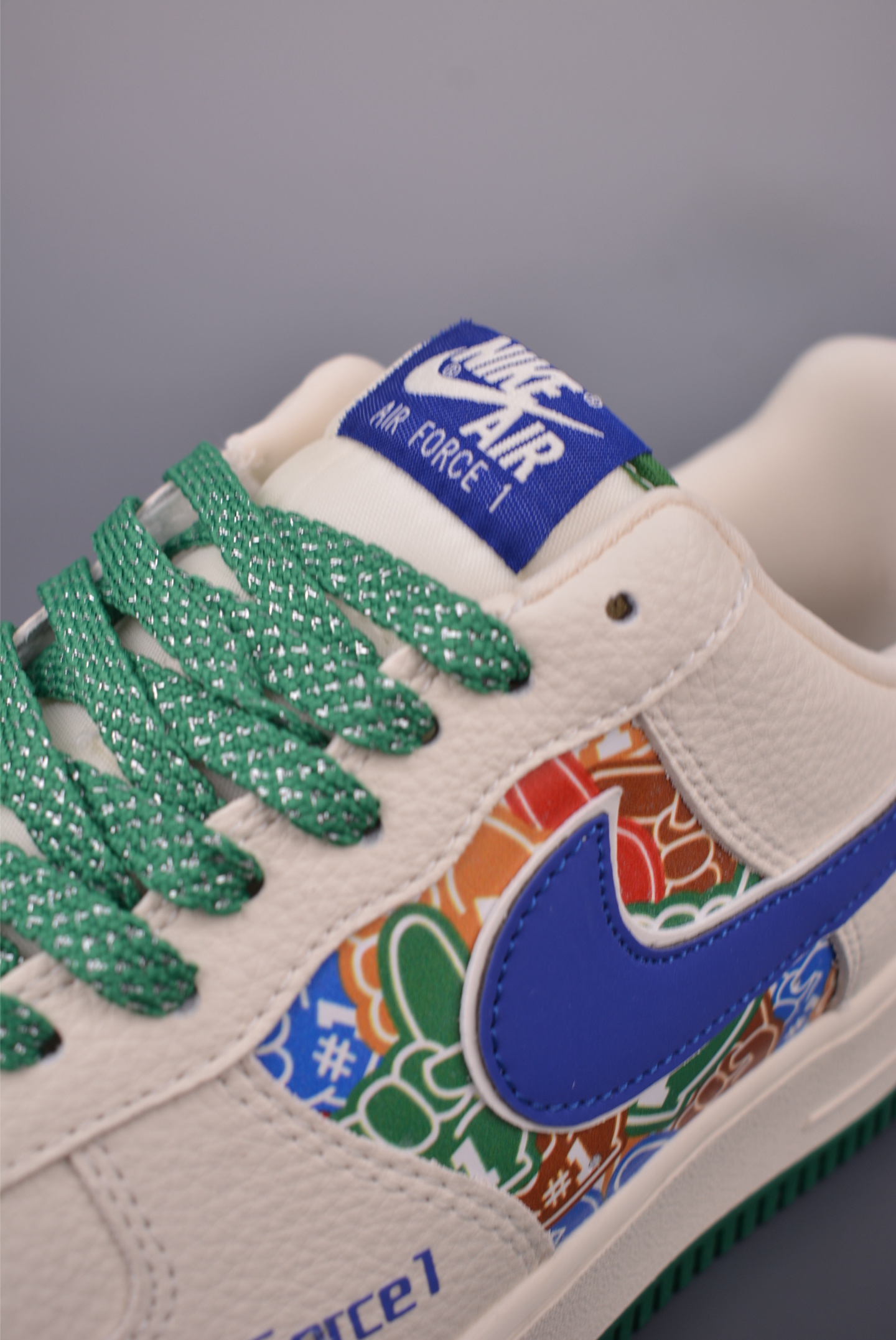 260 Nike Air Force 1 Low 米蓝绿 KJ1688-001