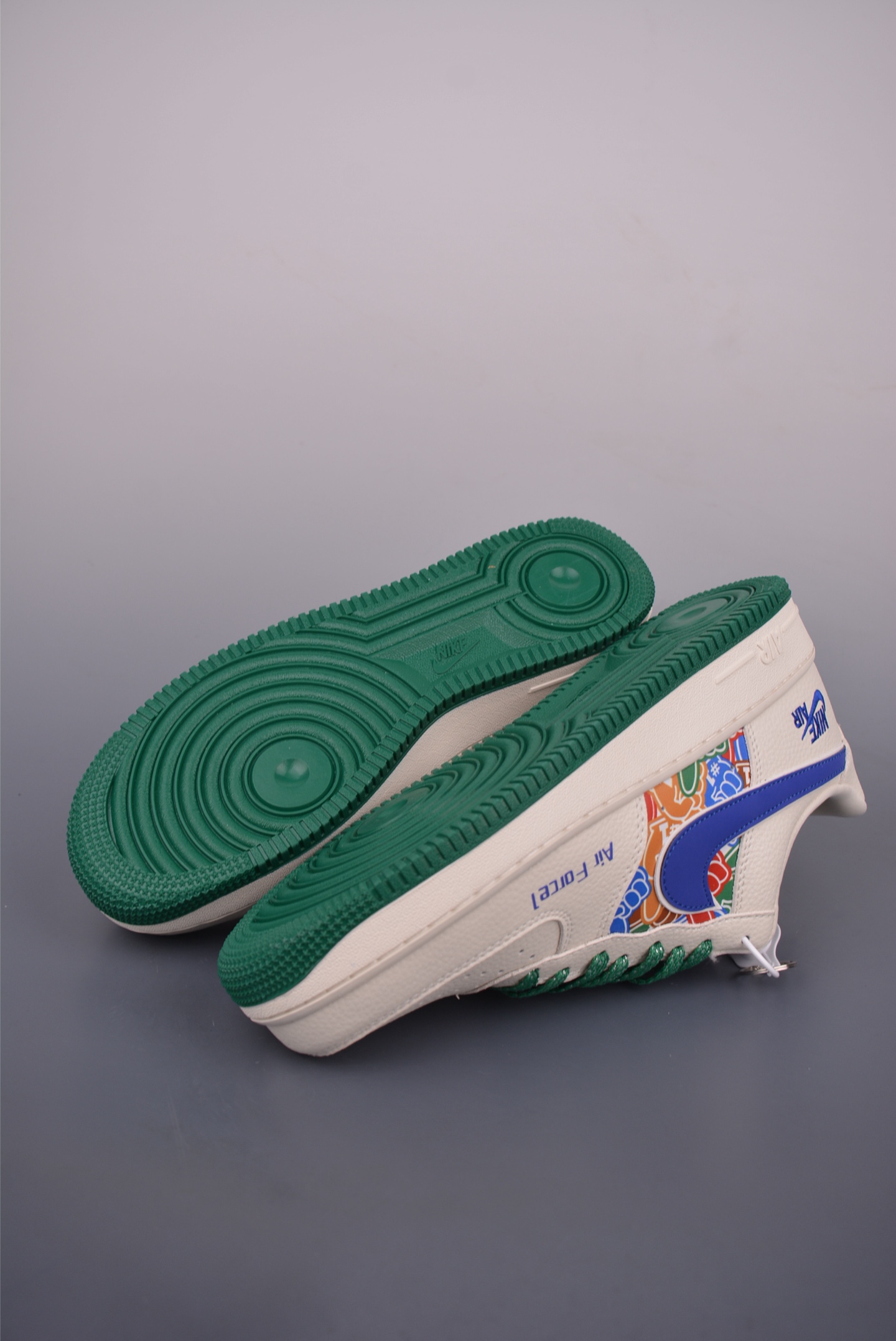 260 Nike Air Force 1 Low 米蓝绿 KJ1688-001