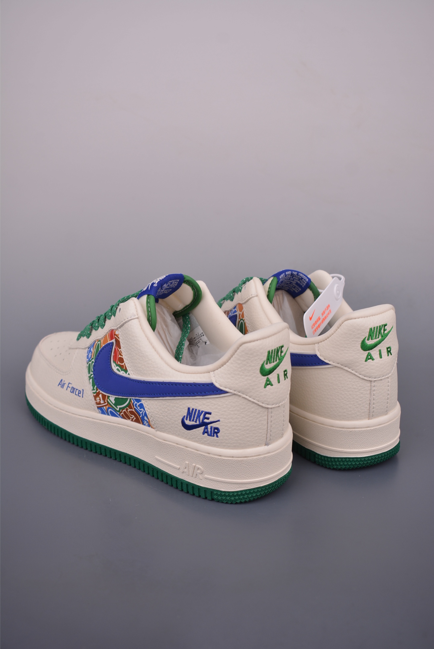 260 Nike Air Force 1 Low 米蓝绿 KJ1688-001