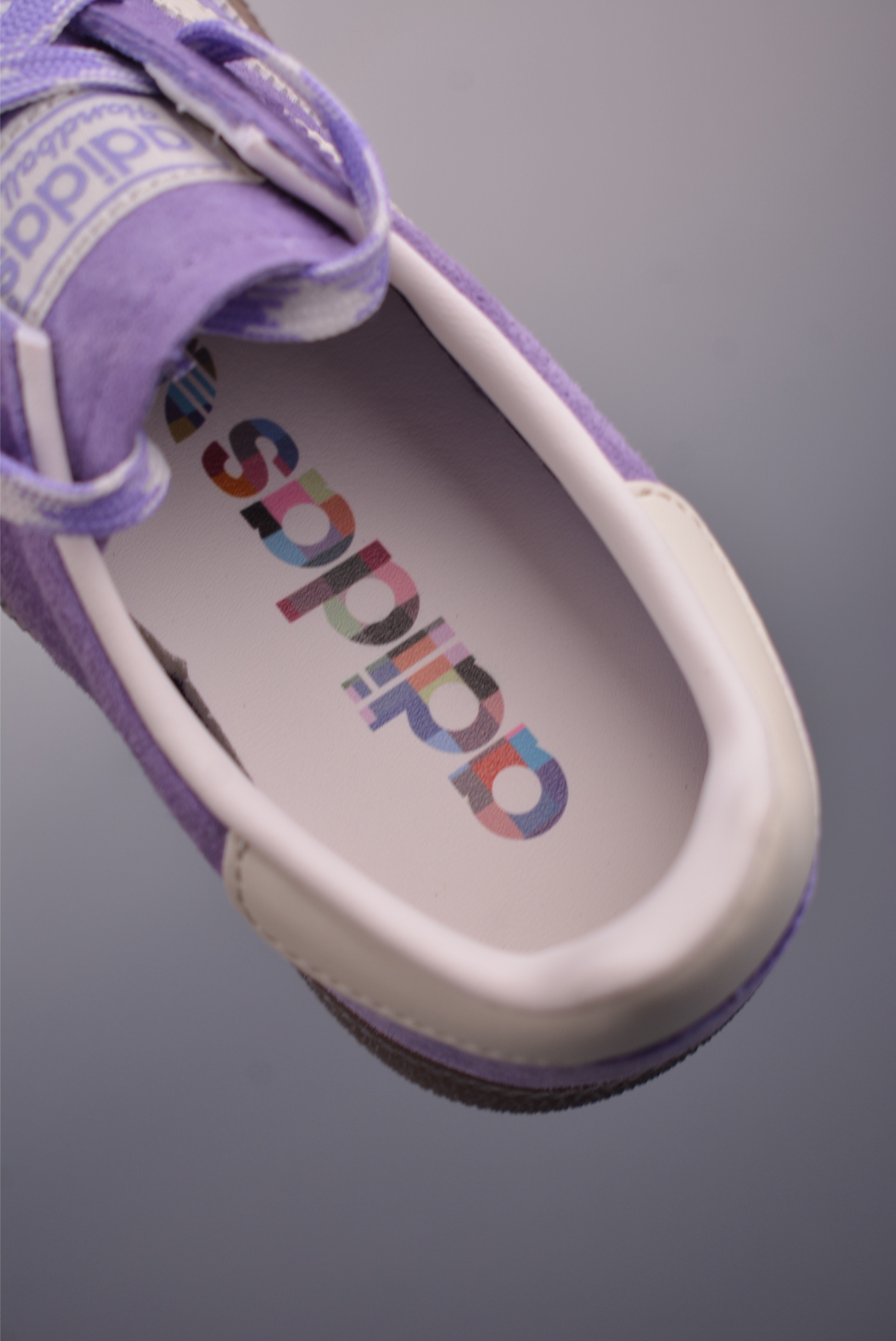 Adidas Handball Spezial Classic Suede Sneakers - Retro Style, Lilac/White 9 i1751833374501 7341 0 8