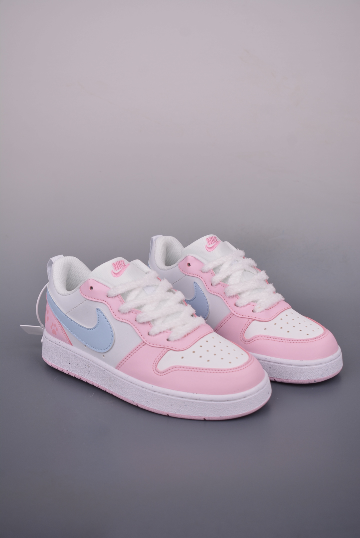Nike Court Borough Low Pink/Blue Casual Sneakers - Comfortable & Durable 2 i1751833484531 2379 0 0