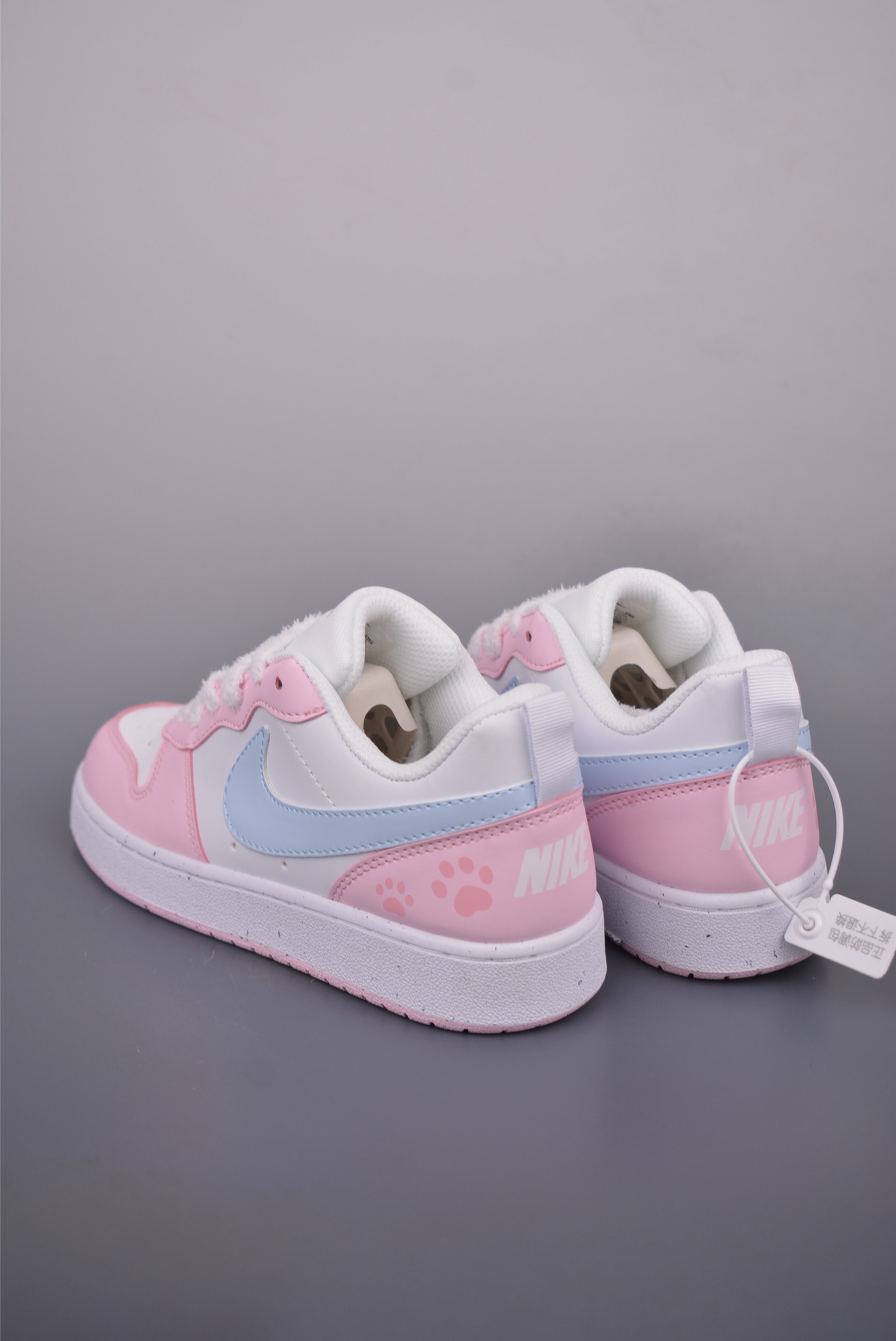 Nike Court Borough Low Pink/Blue Casual Sneakers - Comfortable & Durable 3 i1751833484547 1758 0 1