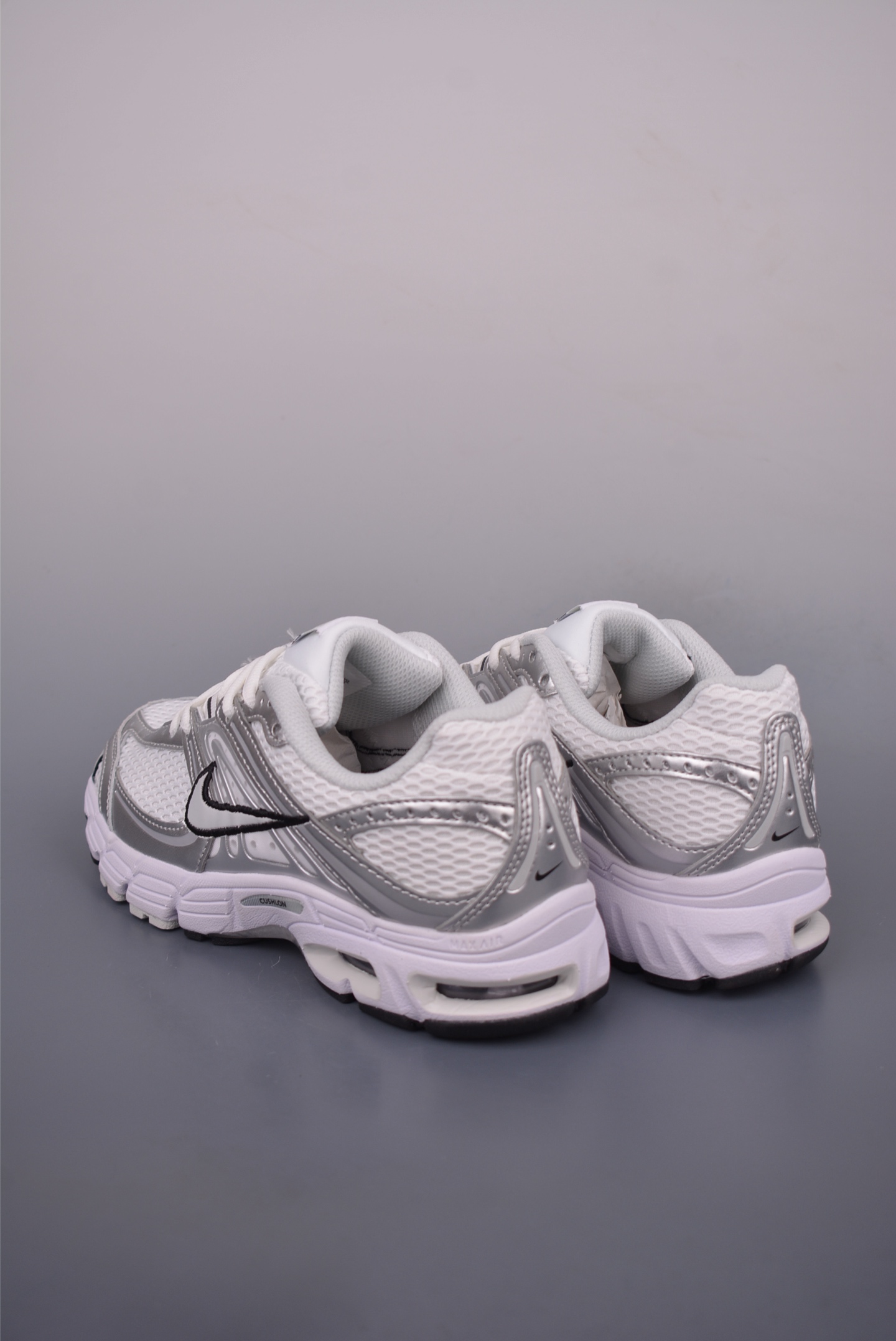 Nike Air Max Moto 2K Low-Top Running Shoes - White/Silver, HQ2056-007 3 i1751833589603 5654 0 1