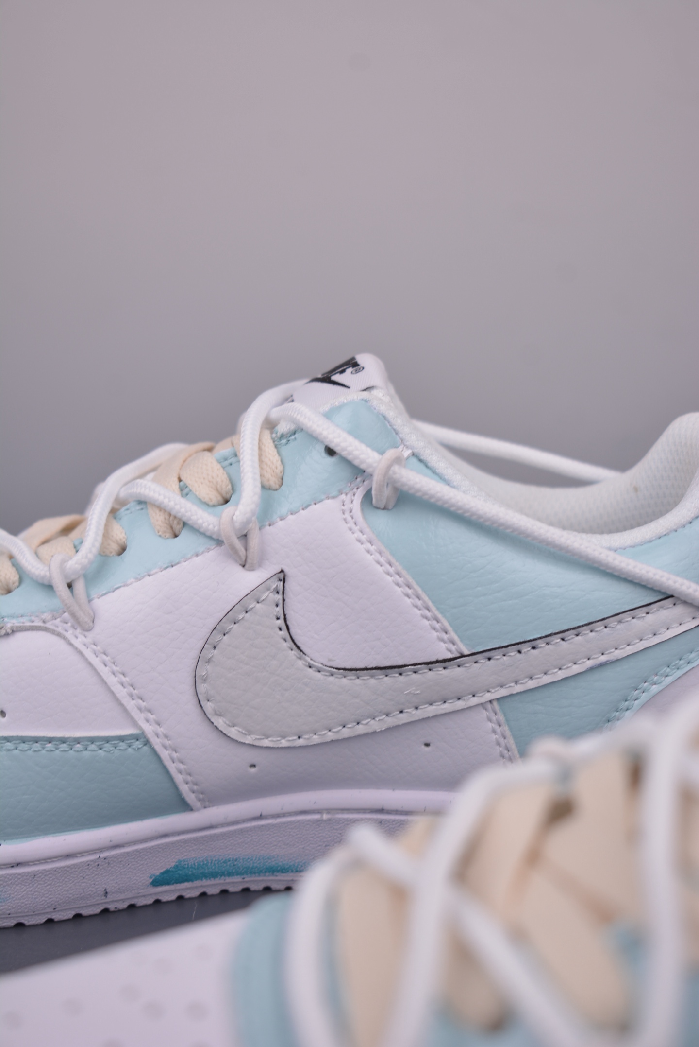 NK Court Borough DIY Leather Sneaker - Low Top, Breathable, Casual Shoe 8 i1751833684151 4789 0 7