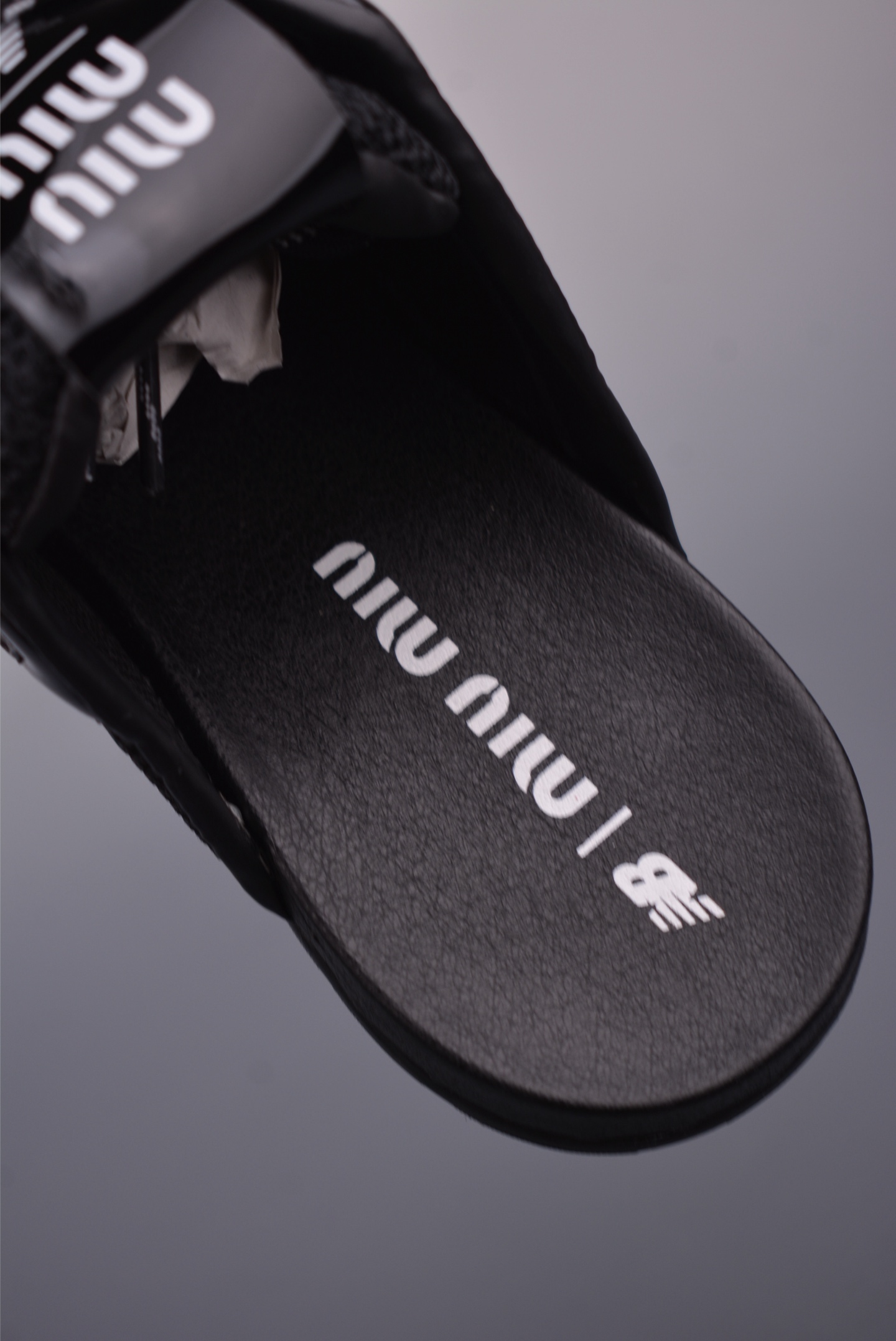 Miu Miu x New Balance 530 Collab Sneaker Slides - Black 9 i1751833726322 635 0 8