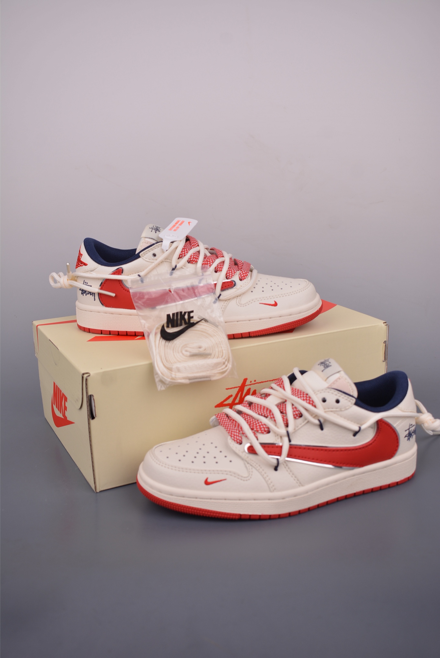 Nike Air Jordan 1 Low DIY Women's Shoes,Pure Original Quality,Cream White 3 i1751833853158 527 0 1