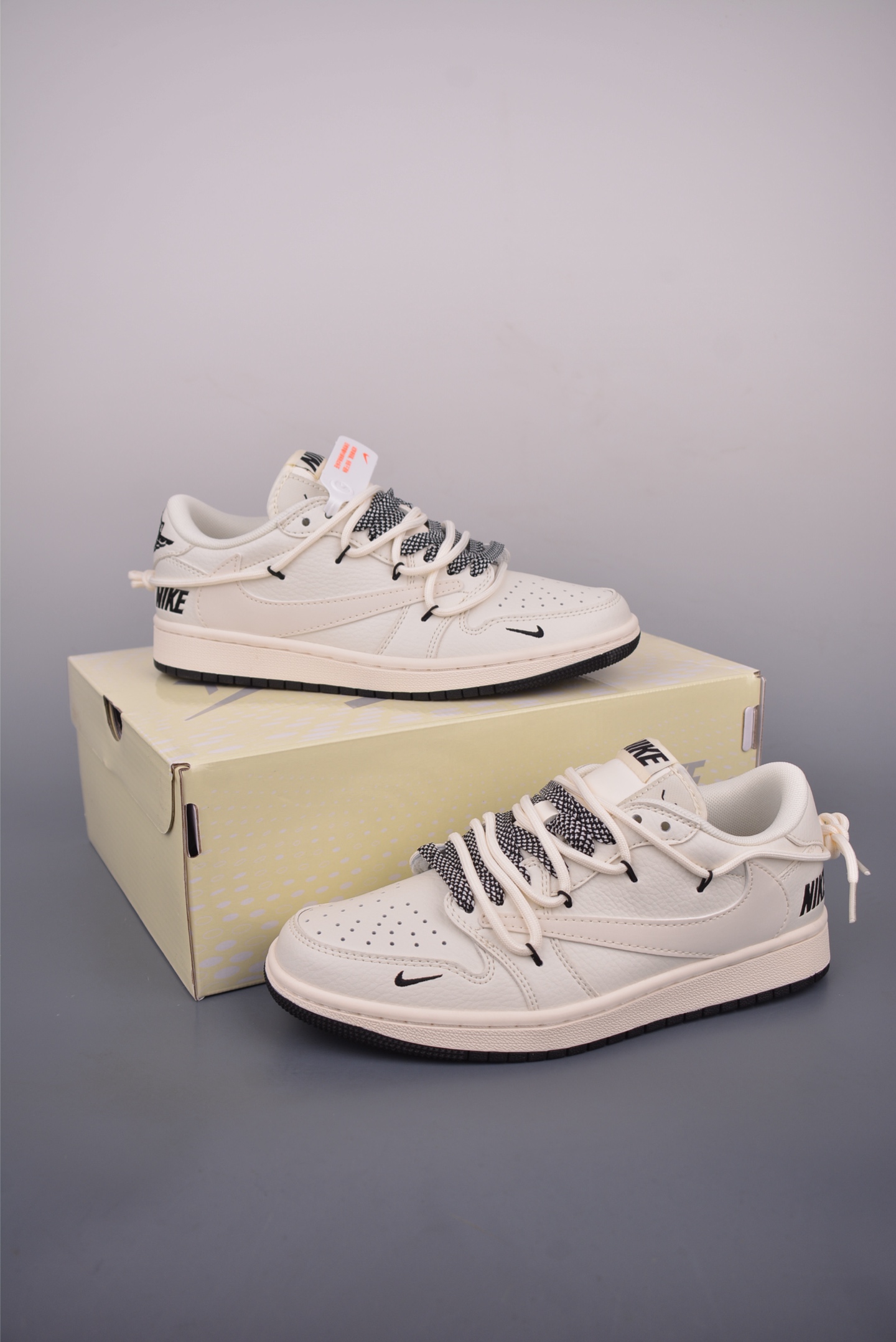 Nike Air Jordan 1 Low DIY Women's Shoes,Pure Original Quality,Cream White 2 i1751833853181 9313 0 0