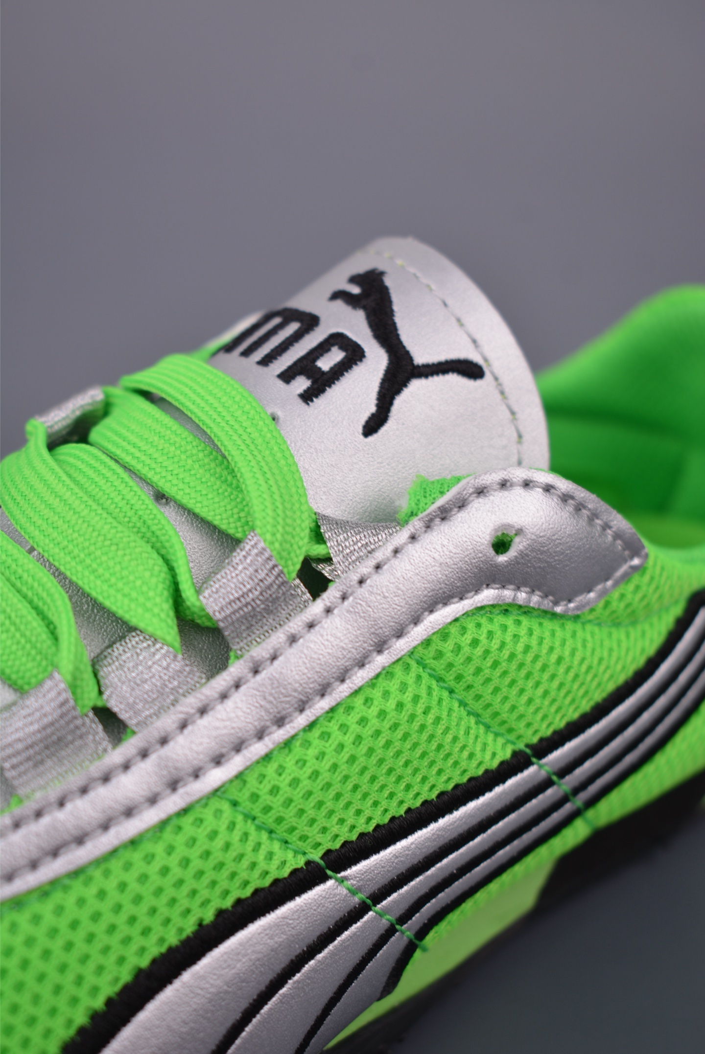 Puma H-Street Low-Top Green & Silver Sneakers Retro Style Breathable 8 i1751916458694 9647 0 6