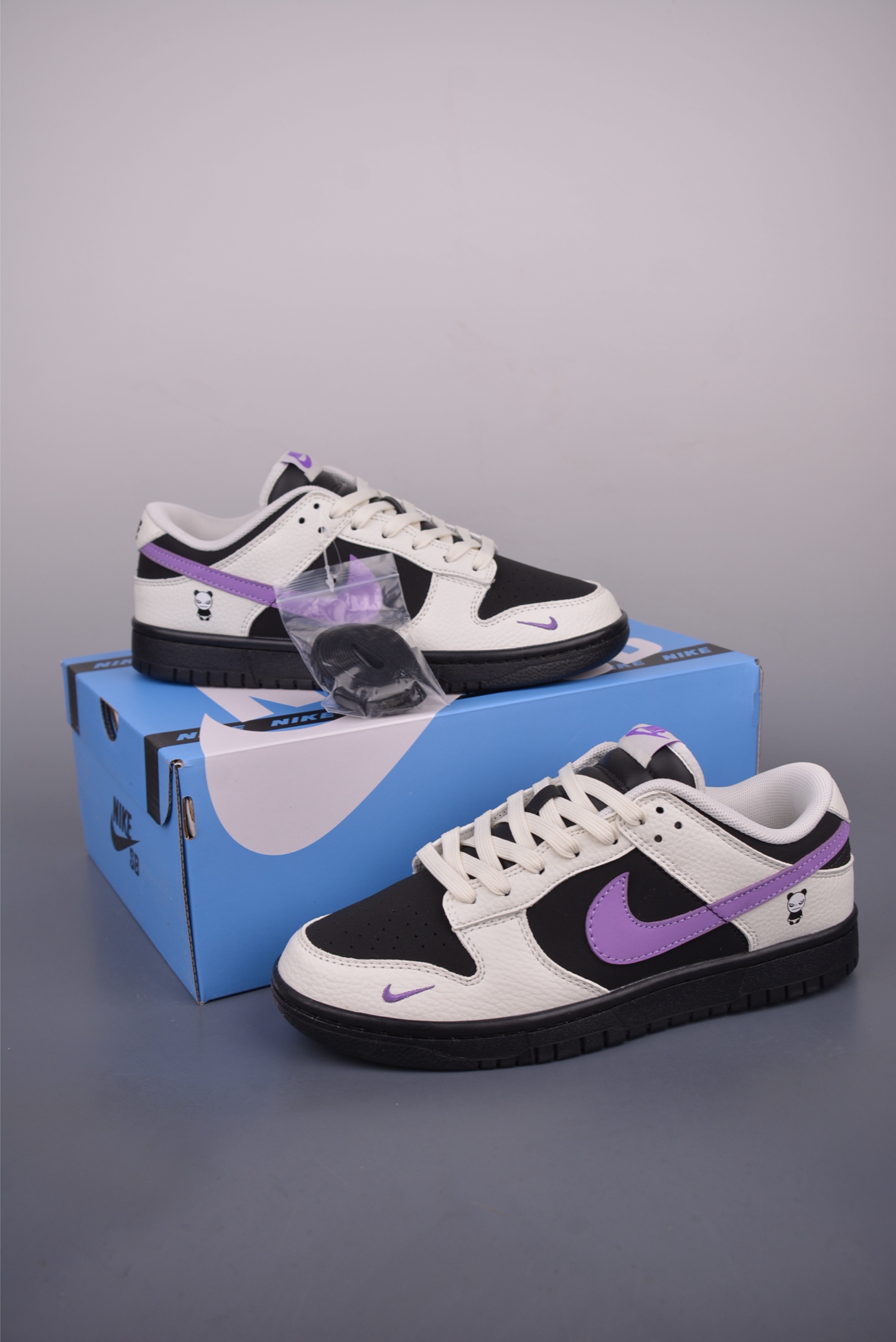 Nike SB Dunk Low Violet Panda Sneakers - Premium Leather, Comfortable Fit 6 i1751916833754 8259 0 4
