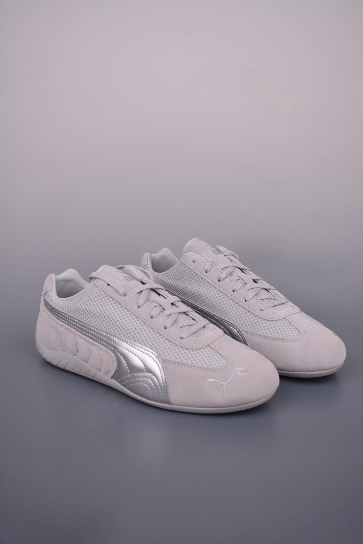 Puma Speedcat OG Sparco Sneakers Retro Racing Shoes - Silver/Gray 1 i1752008856656 6058 0 0