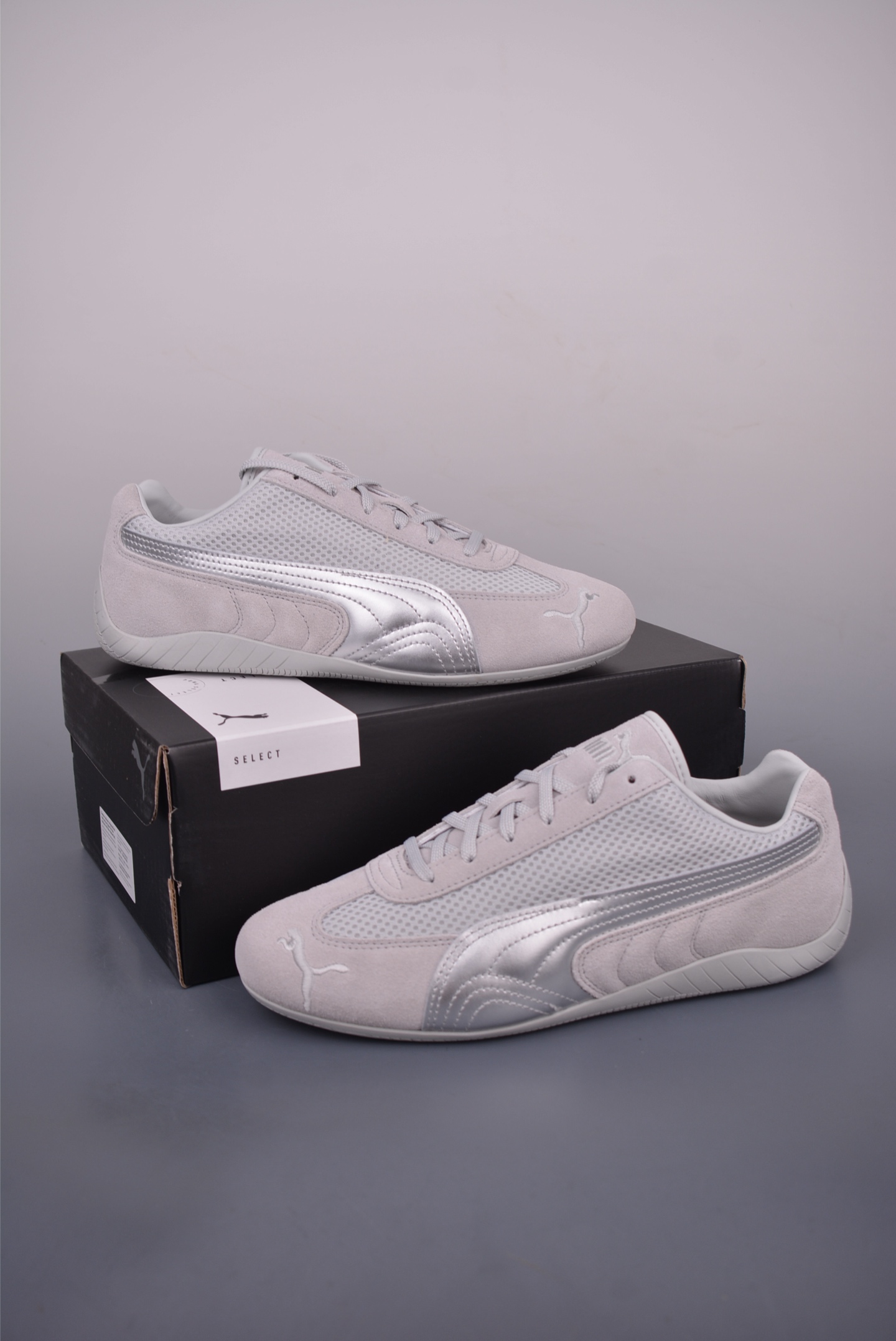 Puma Speedcat OG Sparco Sneakers Retro Racing Shoes - Silver/Gray 5 i1752008858257 7456 0 4
