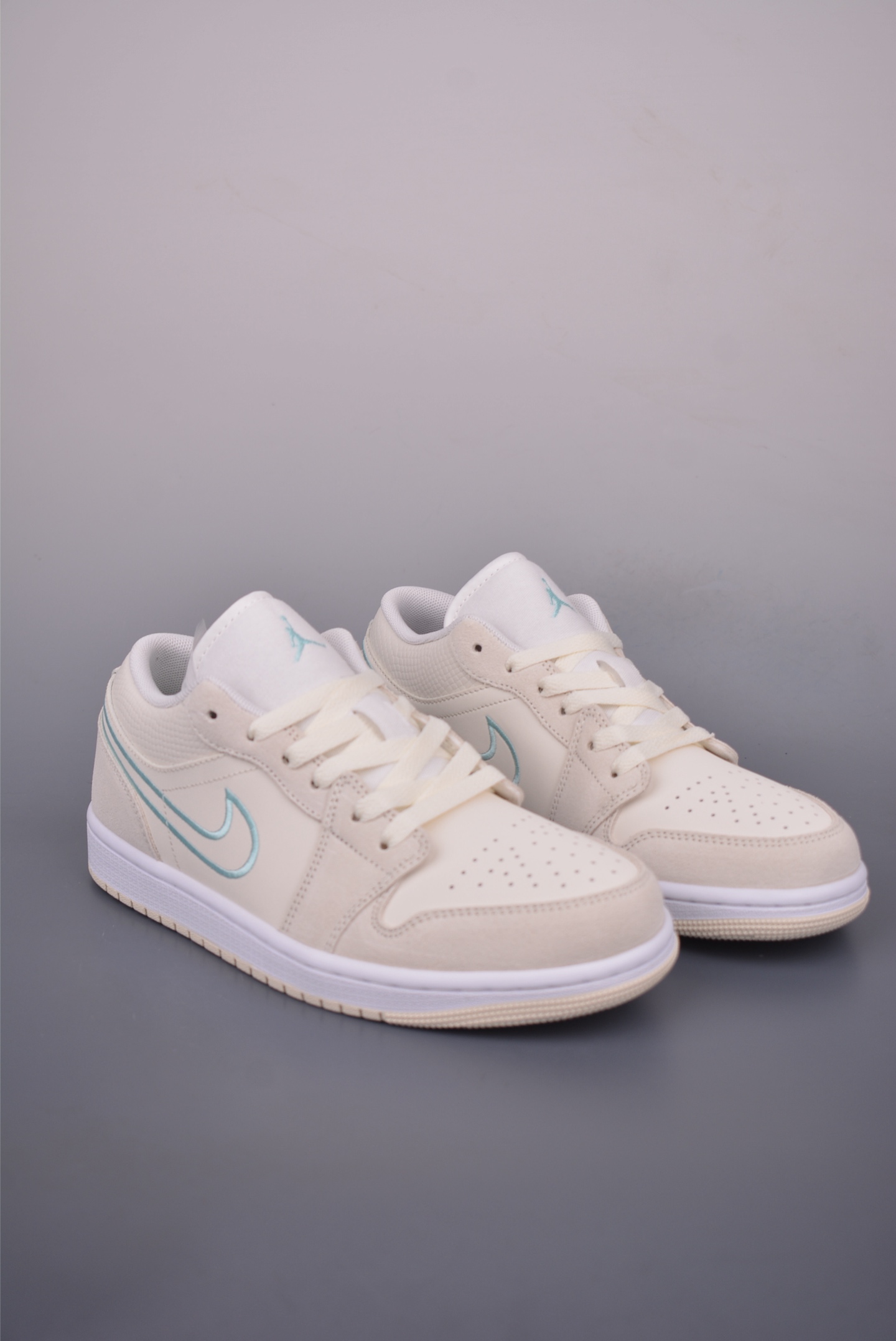 200 Air Jordan 1 Low 米蓝 AJ1乔1低帮休闲板鞋 HJ5969-100
