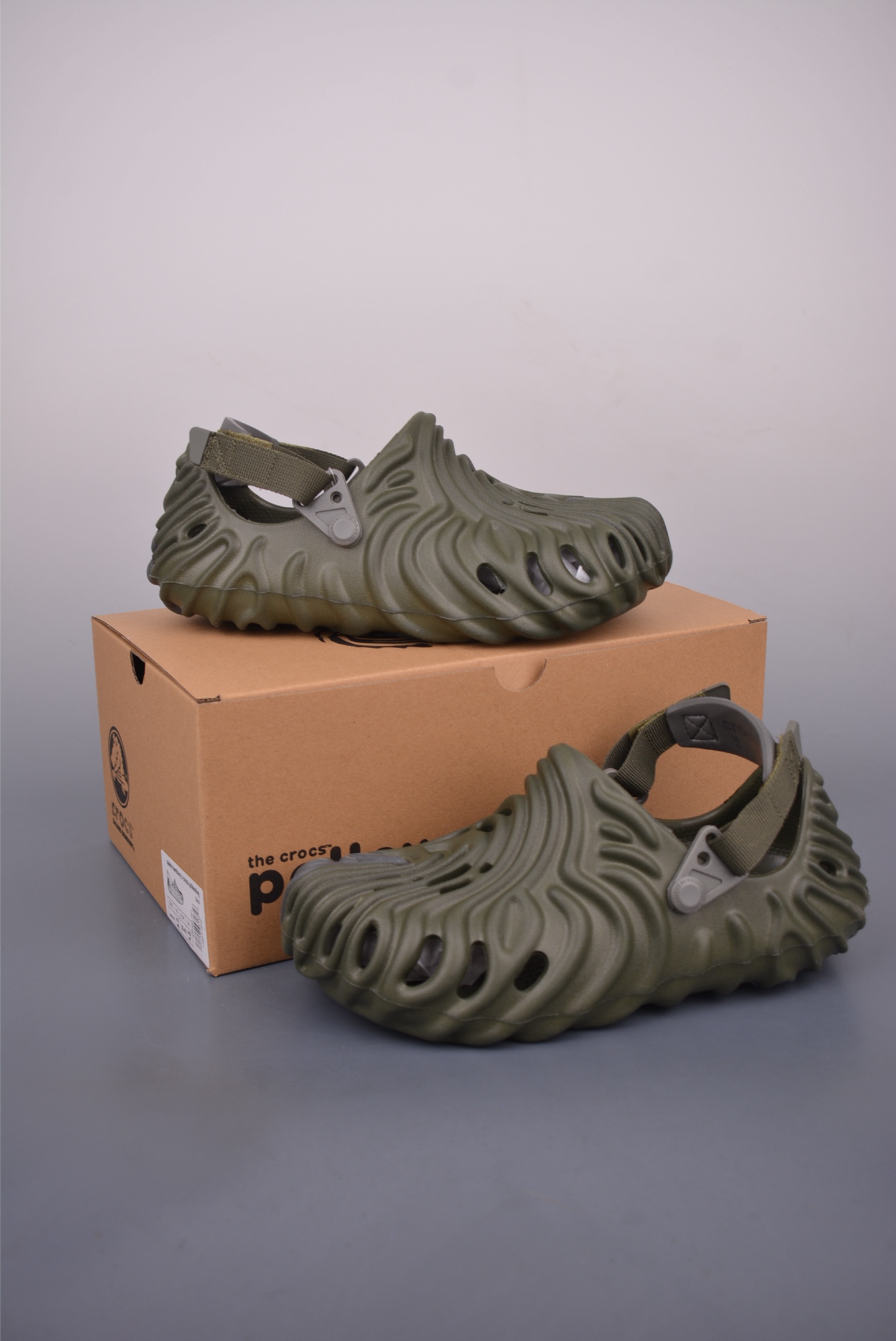 Crocs Echo Clog: Lightweight Comfort, Adjustable Heel, Olive 5 i1752085898027 2533 0 4
