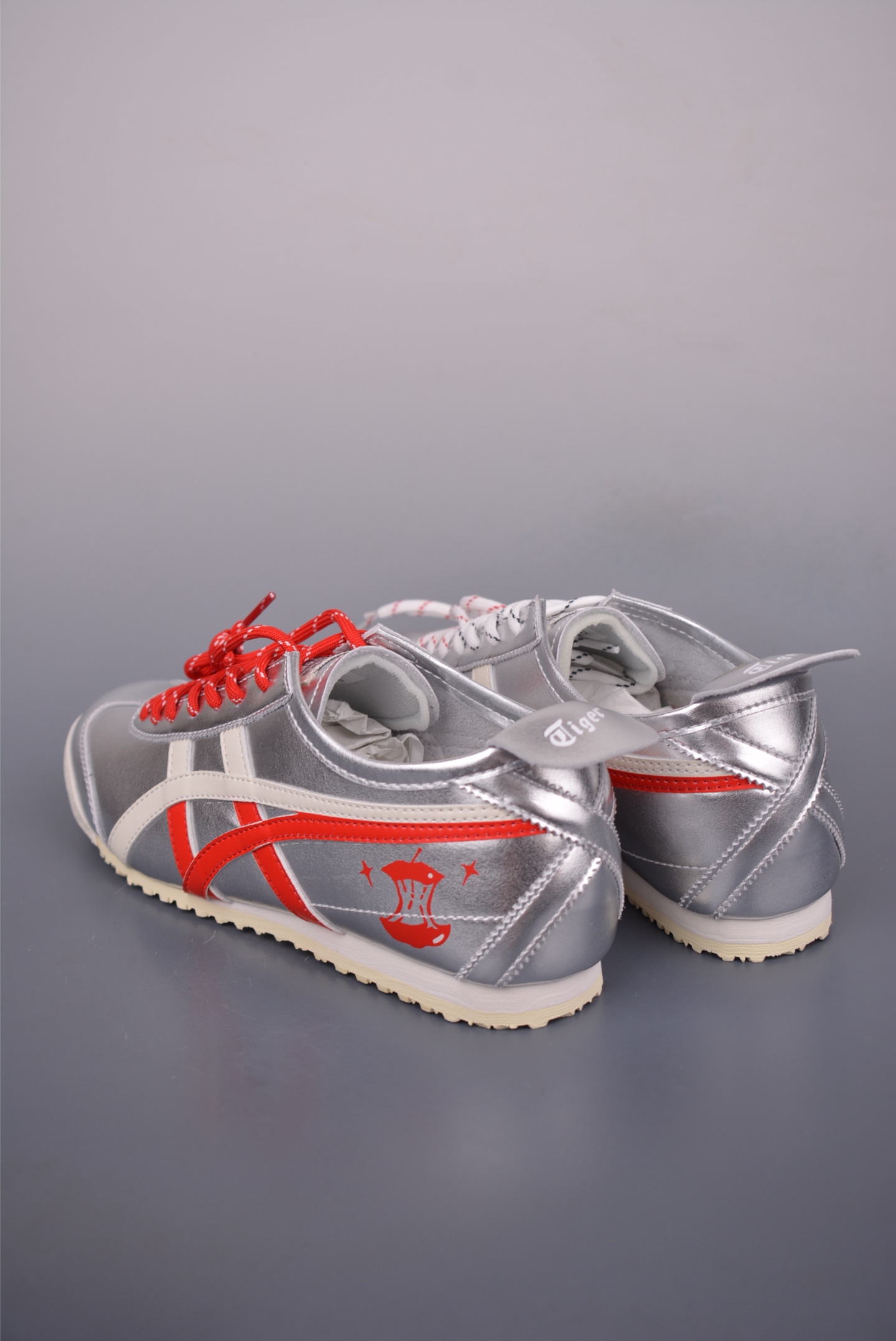 Onitsuka Tiger MEXICO 66 Silver & Red Accents, Comfortable and Stylish Shoes 3 i1752086179653 3126 0 1
