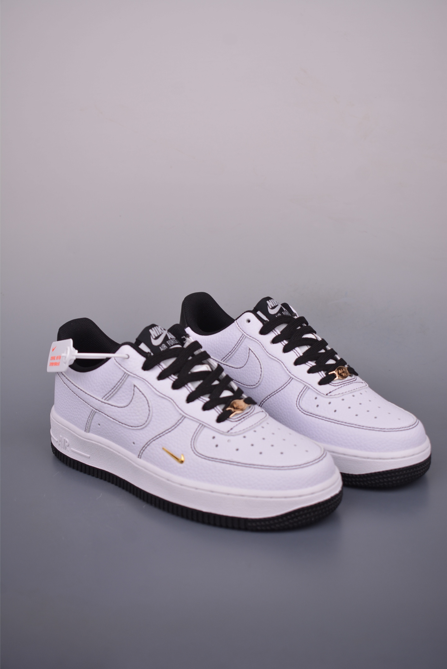 Nike Air Force 1 Low White Black Gold - Authentic Retro Style Sneakers 2 i1752086219054 4090 0 0