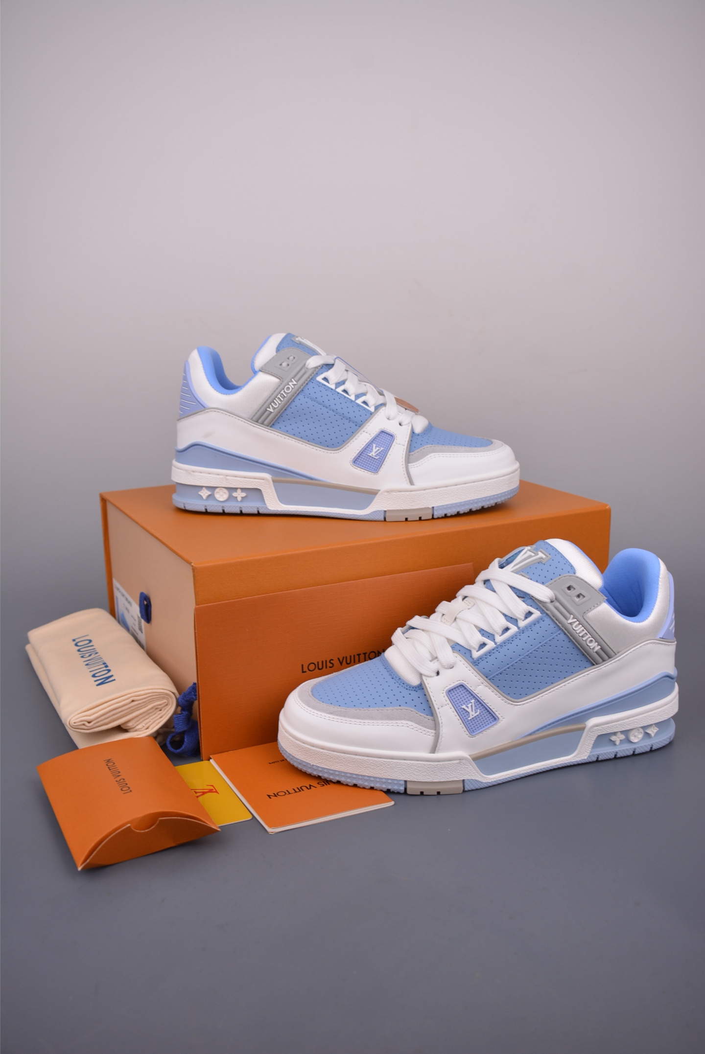 Louis Vuitton Trainer Sneaker: Premium Leather, Stylish Low-Top Design 6 i1752087819034 5333 0 4