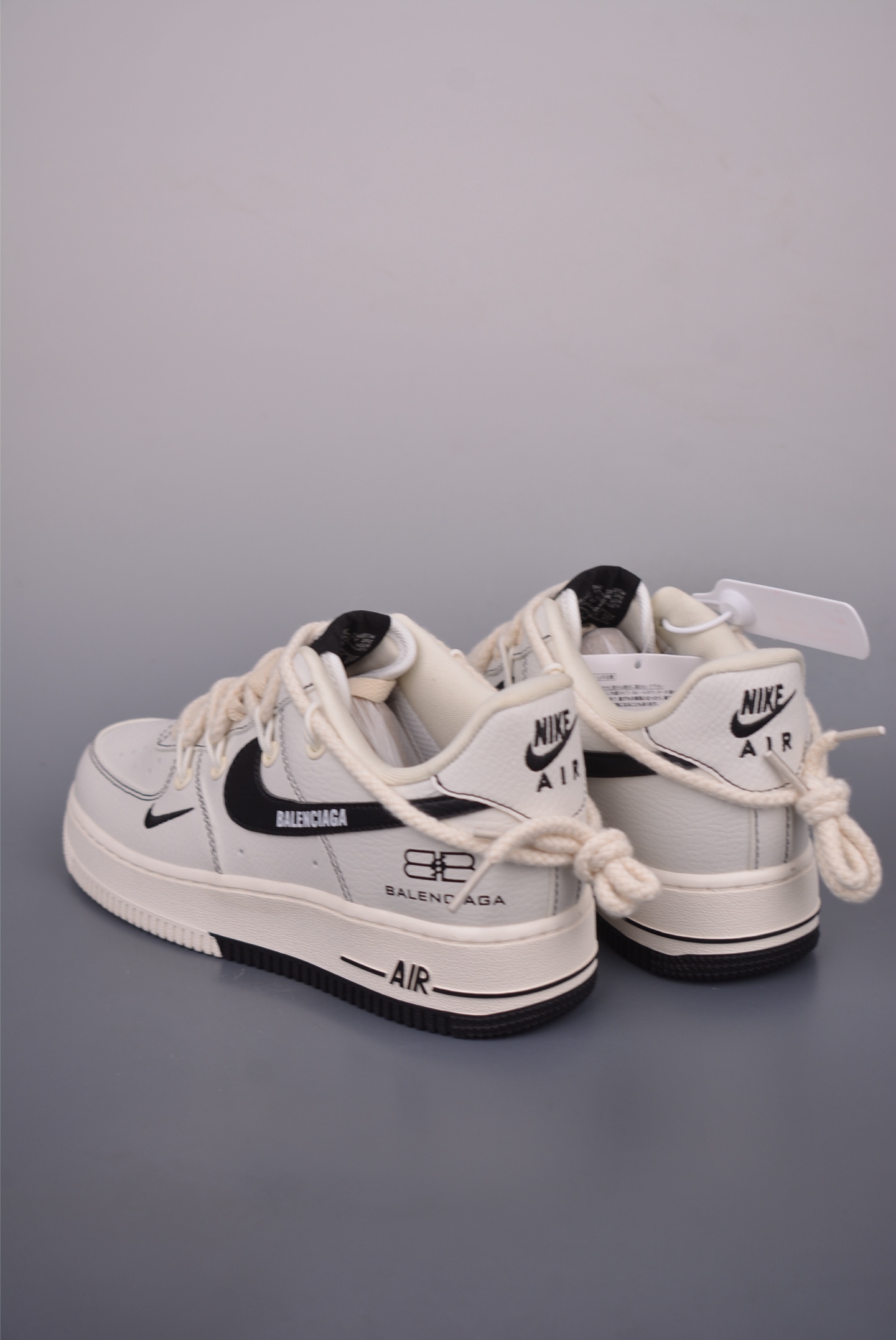 260 Nike Air Force 1 Low 巴黎世家联名 解构绑带 AM1588-019