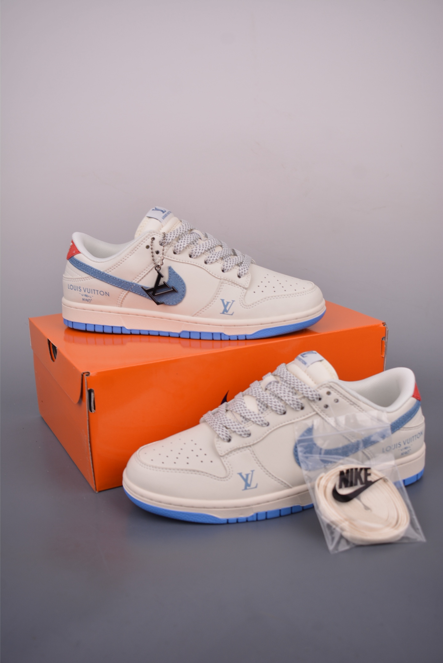 Nike SB Dunk Low LV联名 SM6668-101-莆田鞋,莆田鞋货源,高仿鞋,高仿鞋货源,安福档口,莆田高仿鞋,莆田鞋批发,高仿鞋批发,莆田高仿运动鞋,高仿运动鞋,莆田运动鞋 Nike SB Dunk Low LV联名 SM6668-101