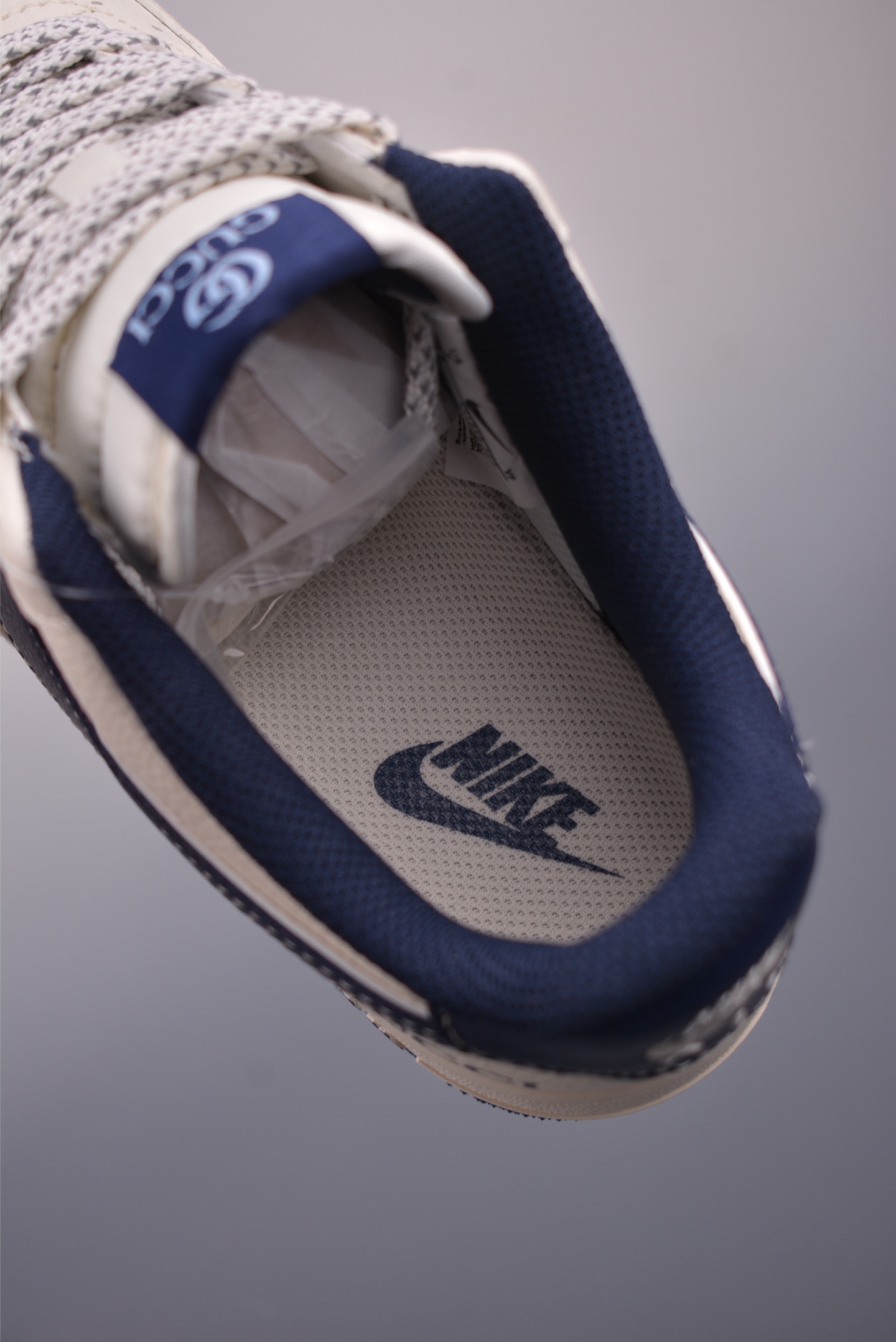 Nike Air Force 1 Low Gucci Cream Navy Sneakers - Limited Edition 10 i1752267312196 6299 0 8